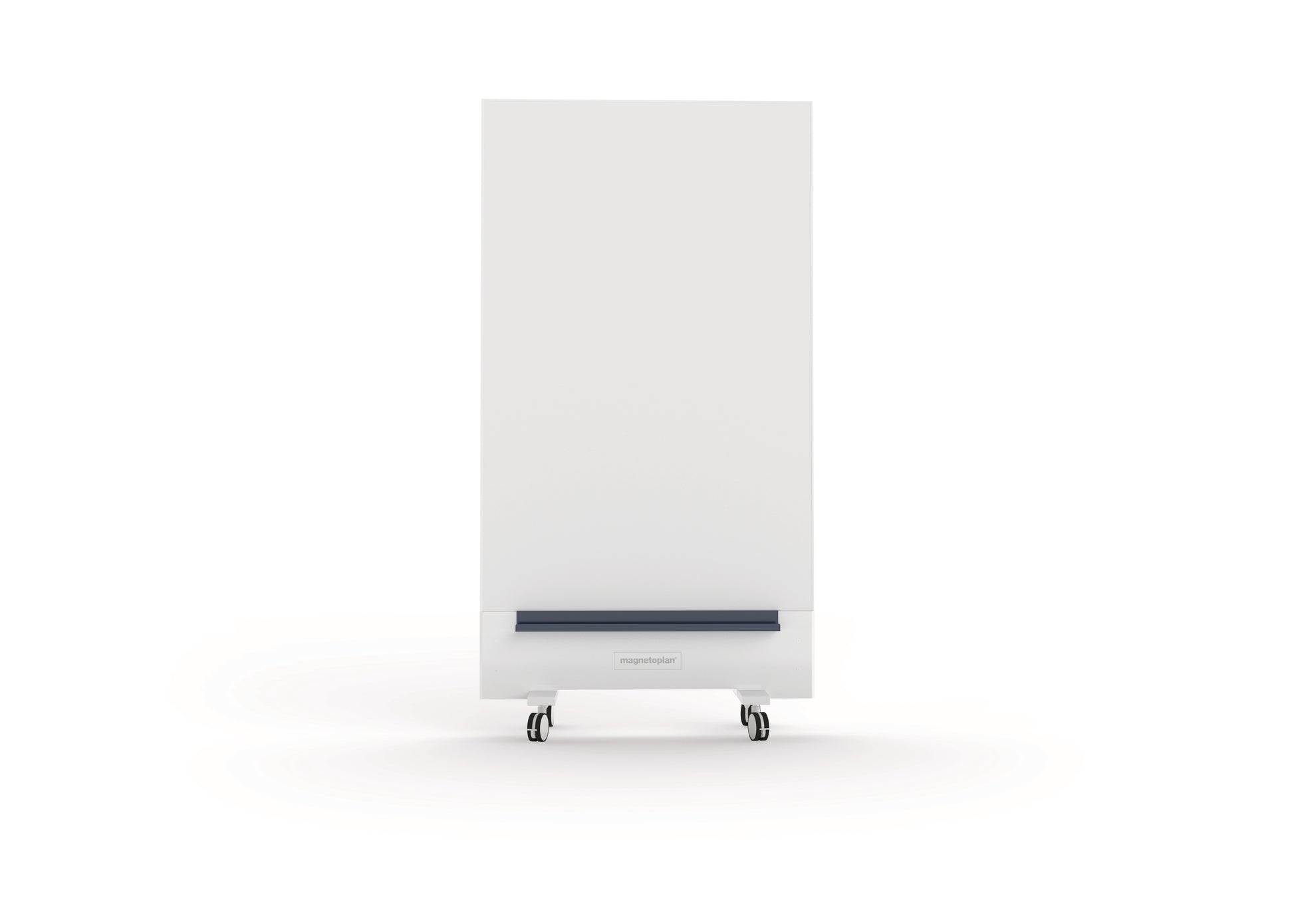 Magnetoplan Mobiles Whiteboard – Emaille, magnetisch, beidseitig – 190 × 100 cm