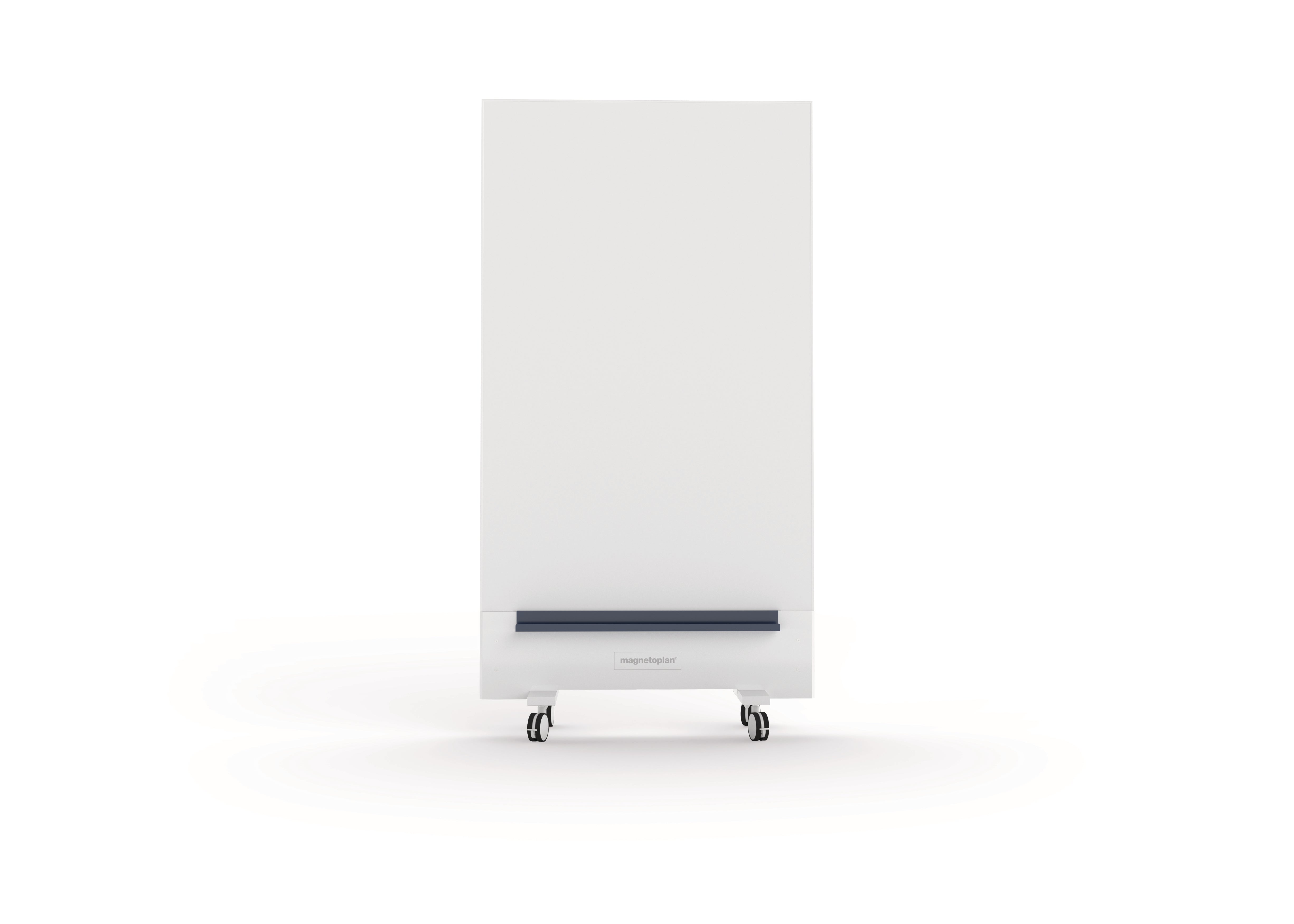 Magnetoplan Mobiles Whiteboard – Emaille, magnetisch, beidseitig – 190 × 100 cm
