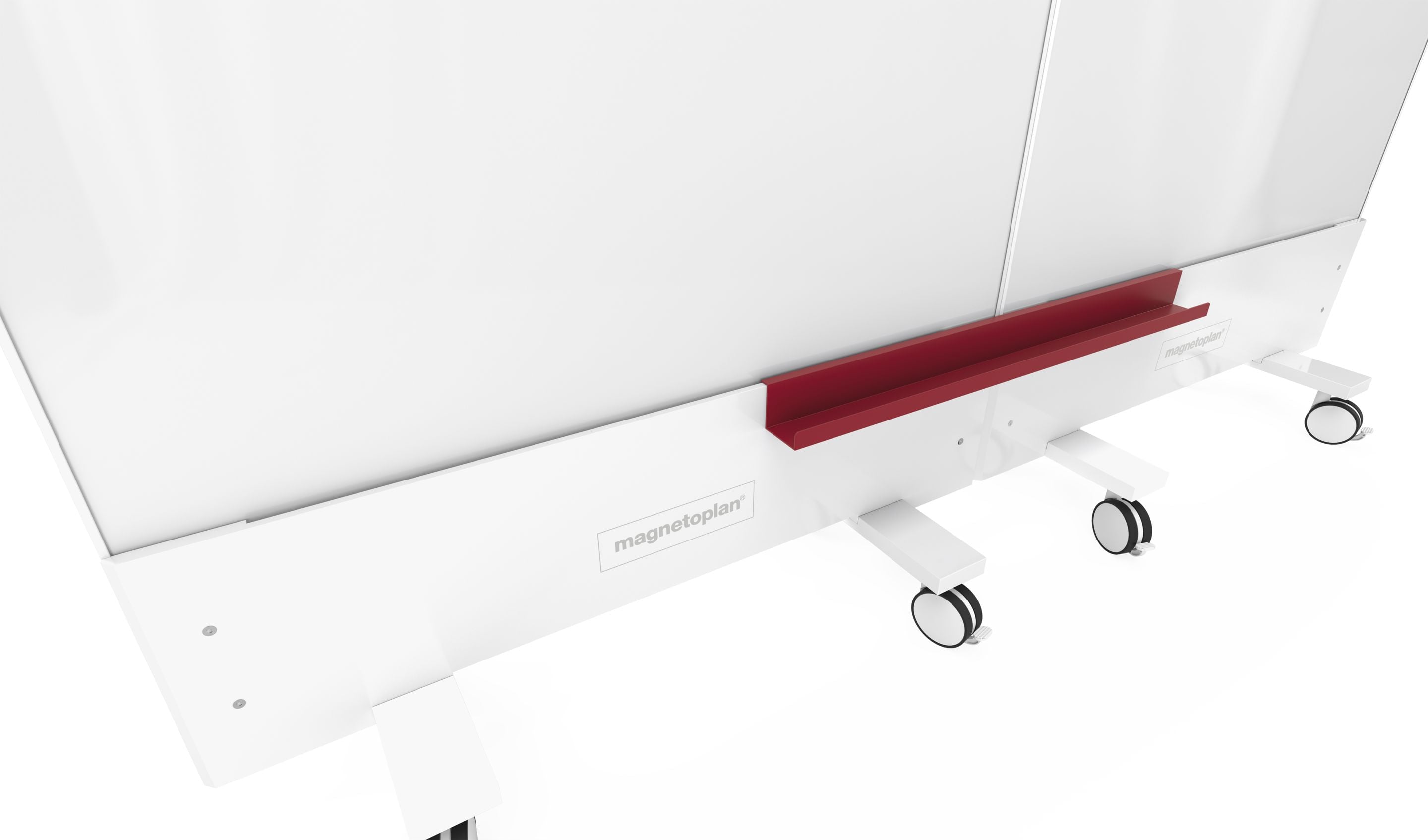 Magnetoplan Ablageleiste Infinity Wall – Rubinrot