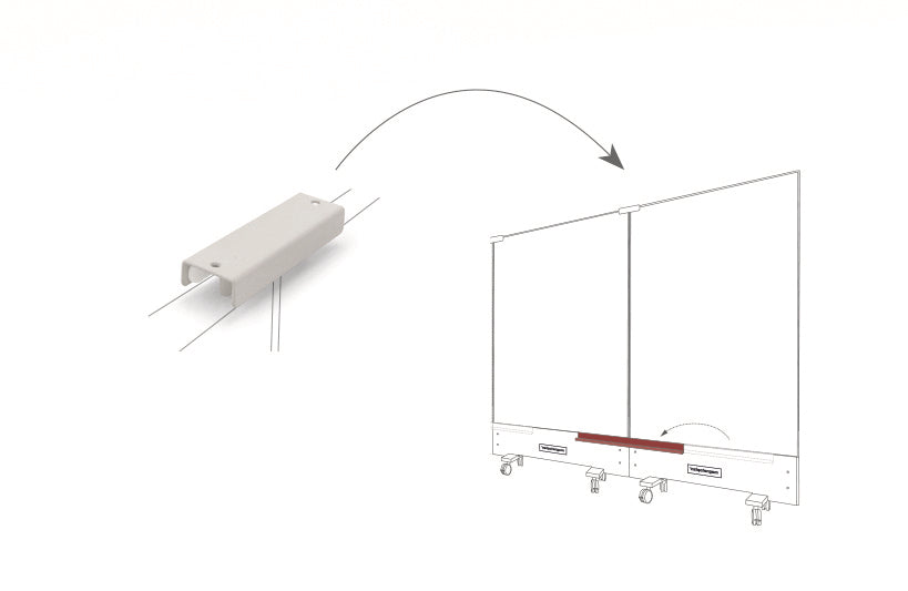 Magnetoplan Top-Connector – für Infinity Wall