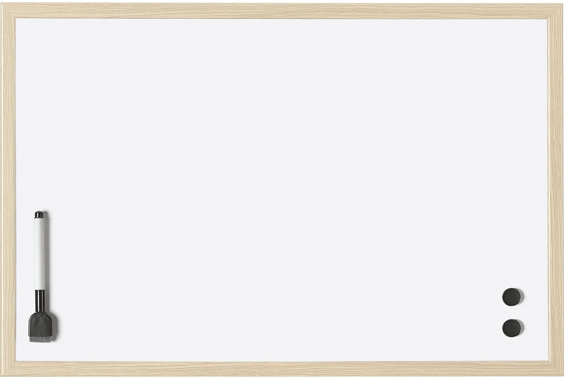 Magnetoplan 121925 Whiteboard – Stahl, magnetisch – 40,2 × 30,2 cm