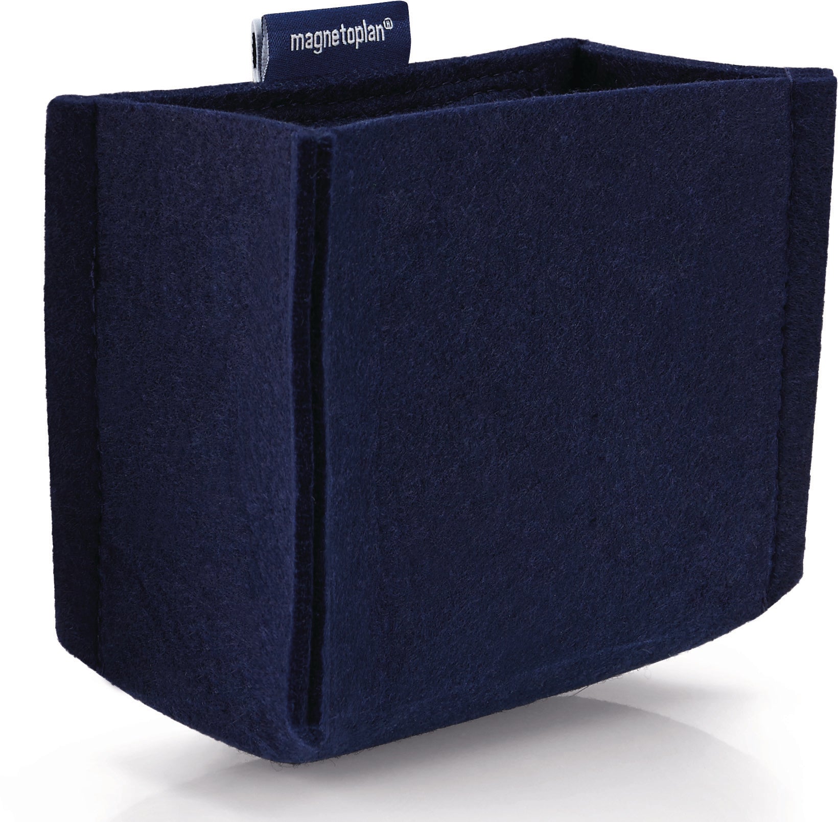Magnetoplan magnetoTray M 1227714 Stiftehalter – 184 × 70 × 220 mm, blau, Neodym-Magnete, für Whiteboards