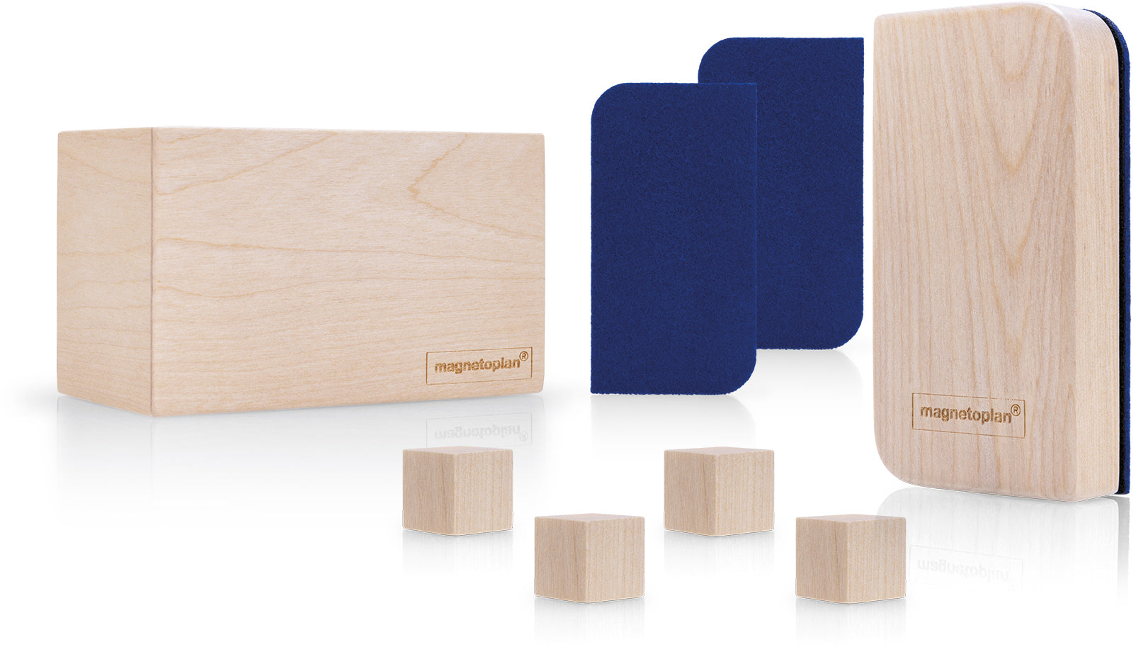 Magnetoplan Essentials Kit 12314 Whiteboard-Set – 8er Set
