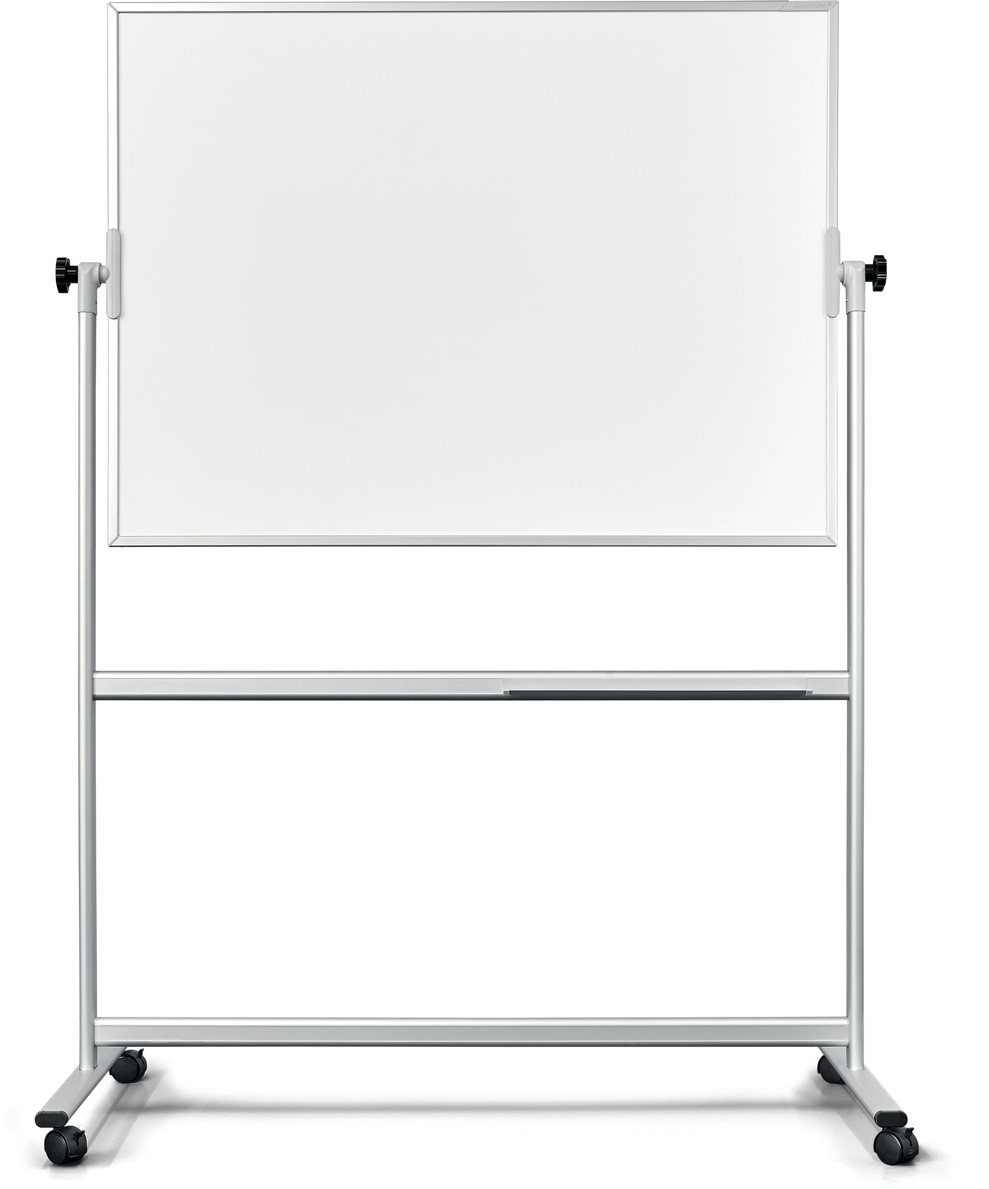 Magnetoplan Mobiles Whiteboard – Emaille, magnetisch, beidseitig – 220 × 120 cm