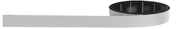 Magnetoplan Magnetband – weiss – magnetisch, trocken abwischbar – 100 mm × 0,17 m