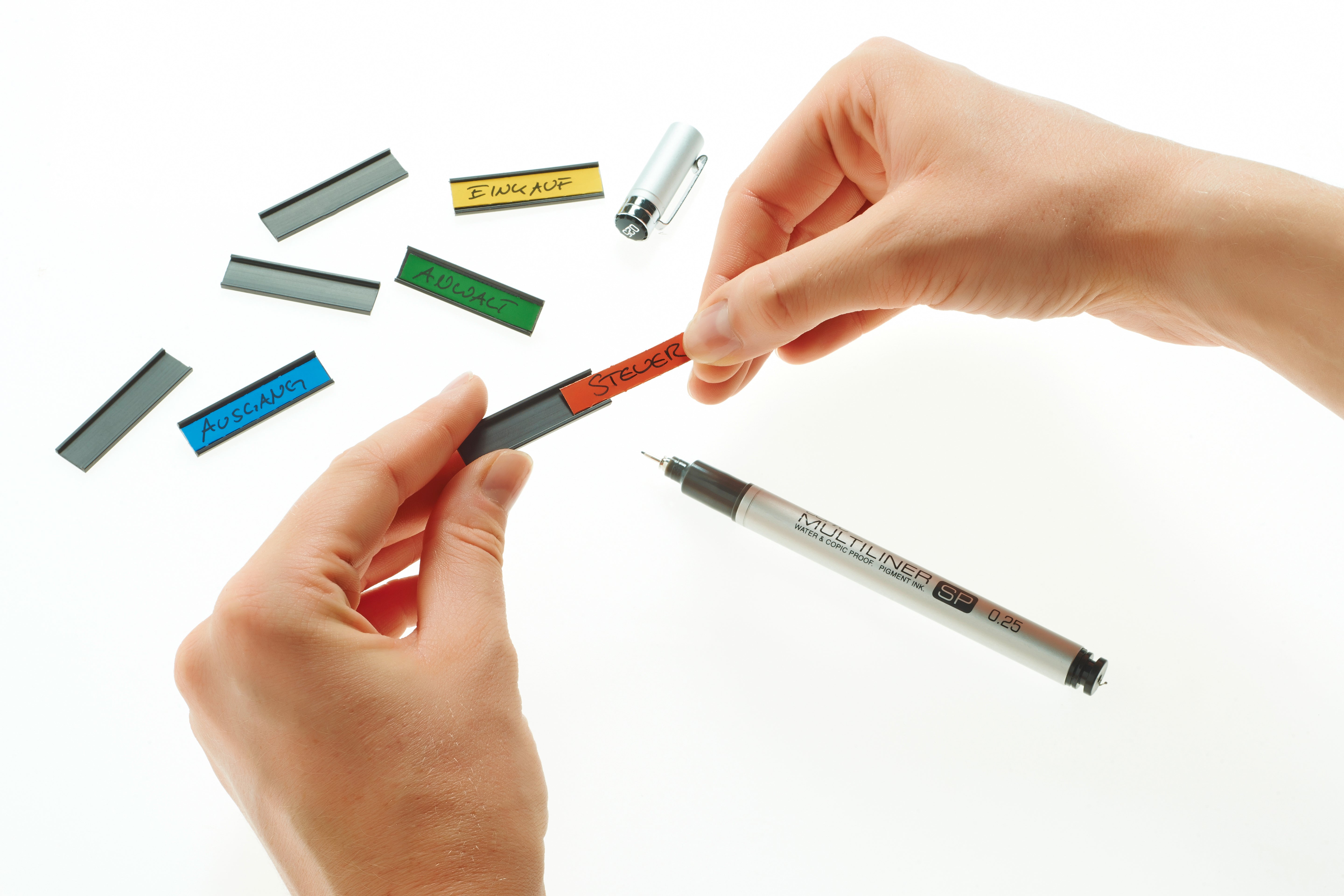 Magnetoplan Magnetleiste Magnetoflex U-Profil – magnetisch – 102 × 10 mm – 10 Stück