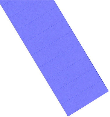 Magnetoplan Ferrocard Haftetiketten – rechteckig 50 × 15 mm, magnetisch, blau