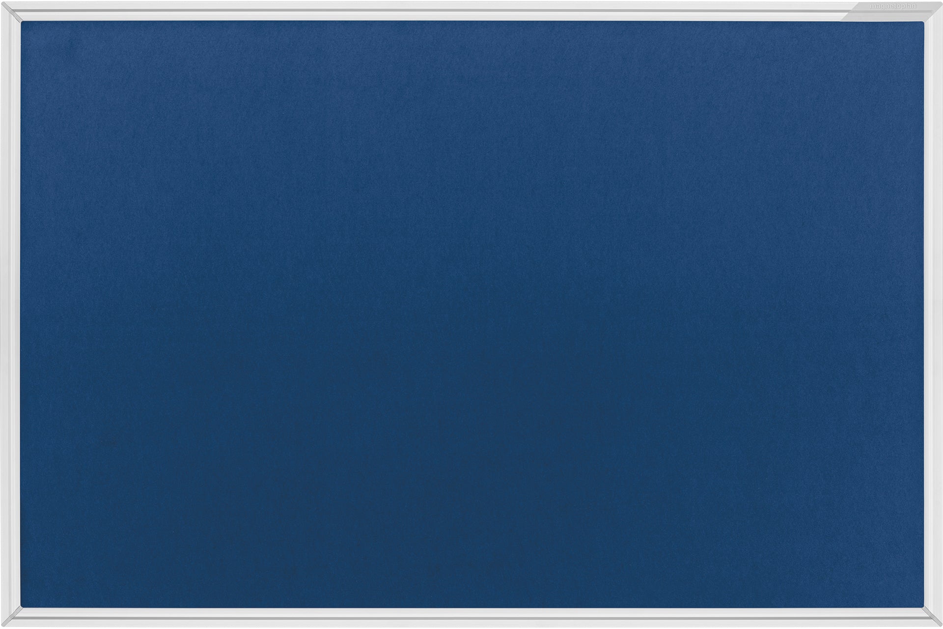 Magnetoplan Filztafel SP 1490003 – 66 × 100,1 cm – blau, Alurahmen