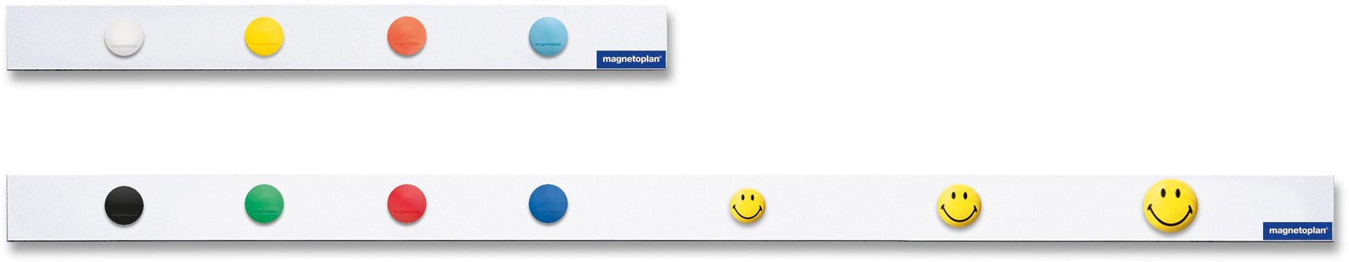 Magnetoplan Magnetleiste – selbstklebend – 500 × 50 mm, 10 Stk.
