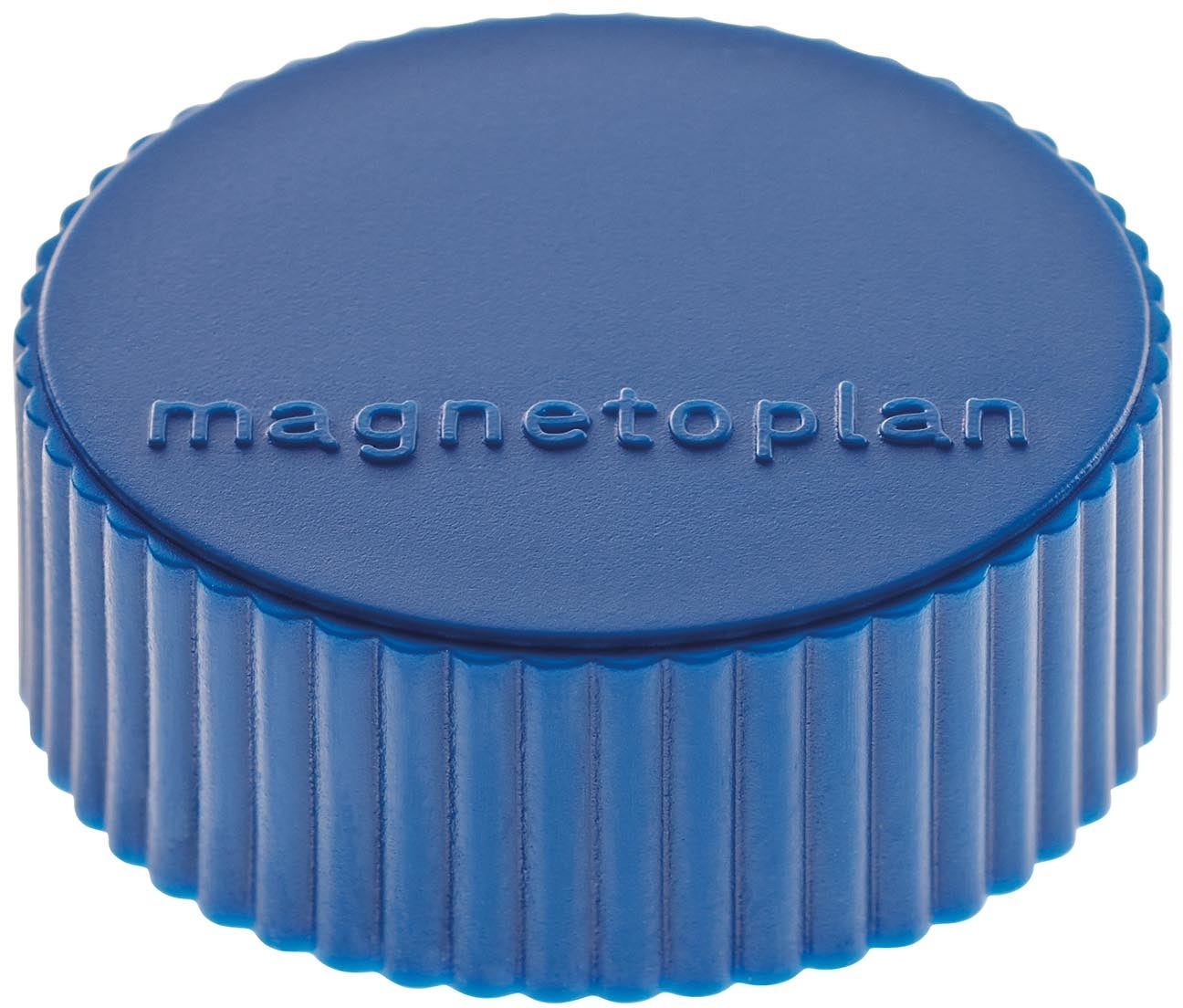 Magnetoplan Tafelmagnete – Ø 34 mm – 4 Stk. – dunkelblau