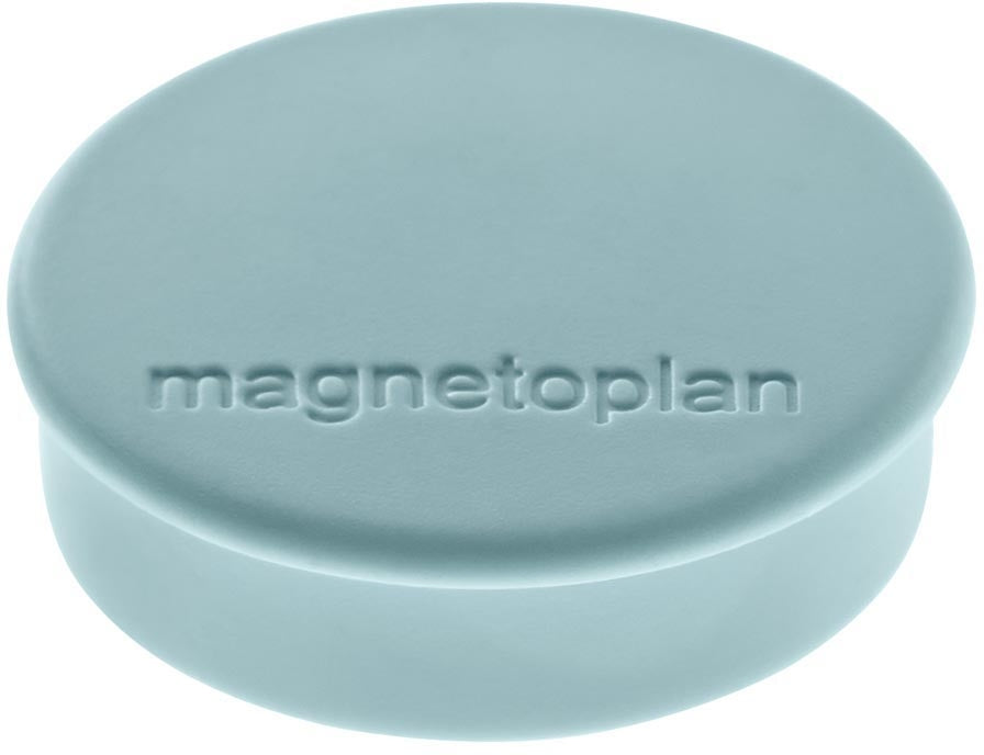 Magnetoplan Tafelmagnete Discofix Hobby – Ø 24 mm, Ferrit, Blau