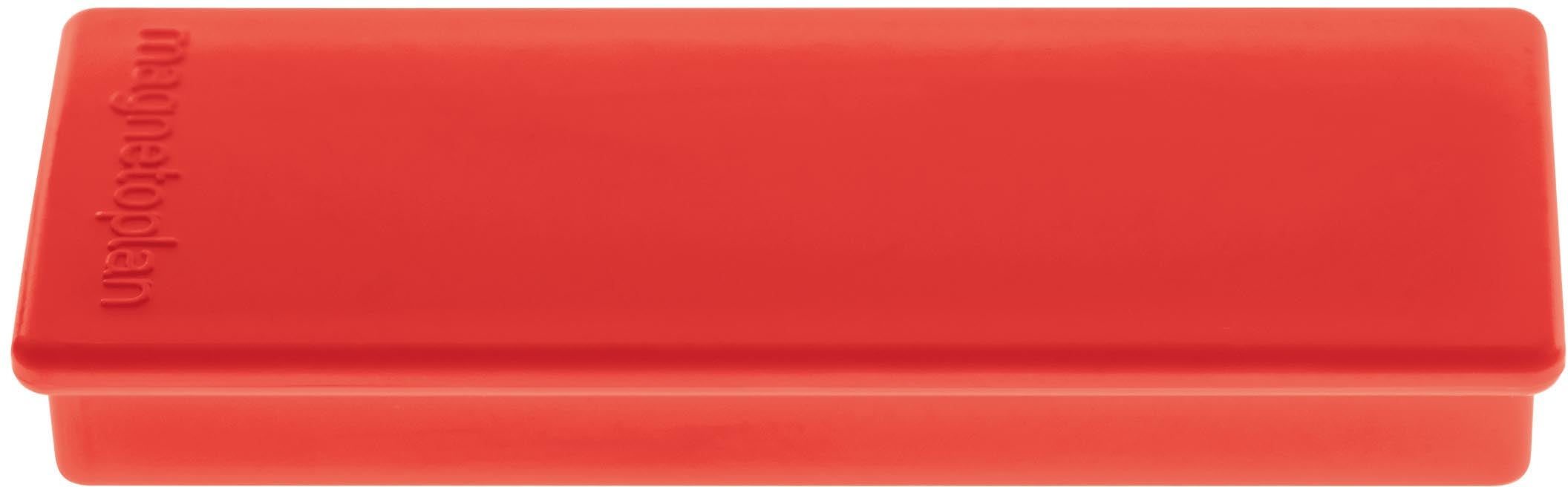 Magnetoplan Tafelmagnete – 4 Stk., rot