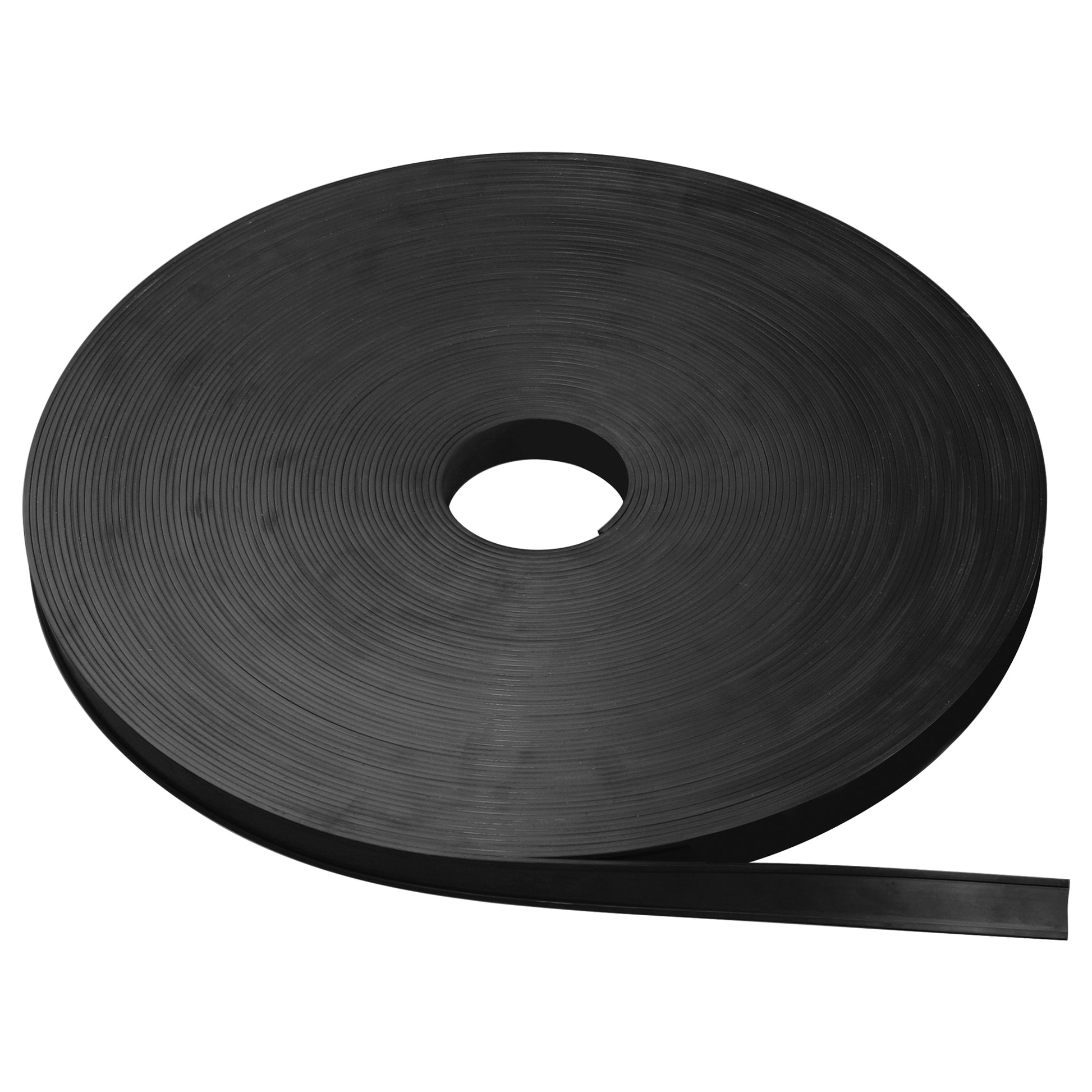 Magnetoplan Etikettenträger (C-Profil) – magnetisch – 50 m × 20 mm × 1 mm – schwarz