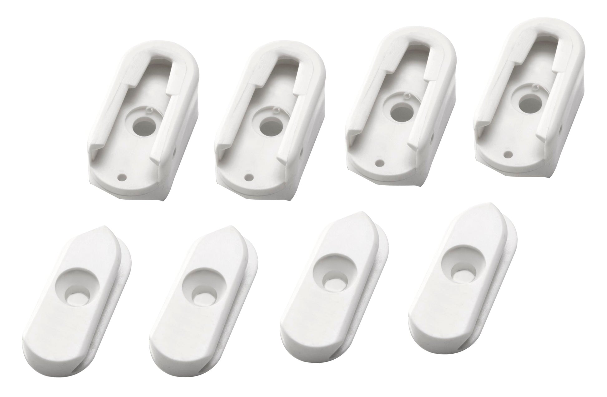 Magnetoplan Halterung – Kunststoff – 14,5 × 10,3 × 2,5 cm – weiss