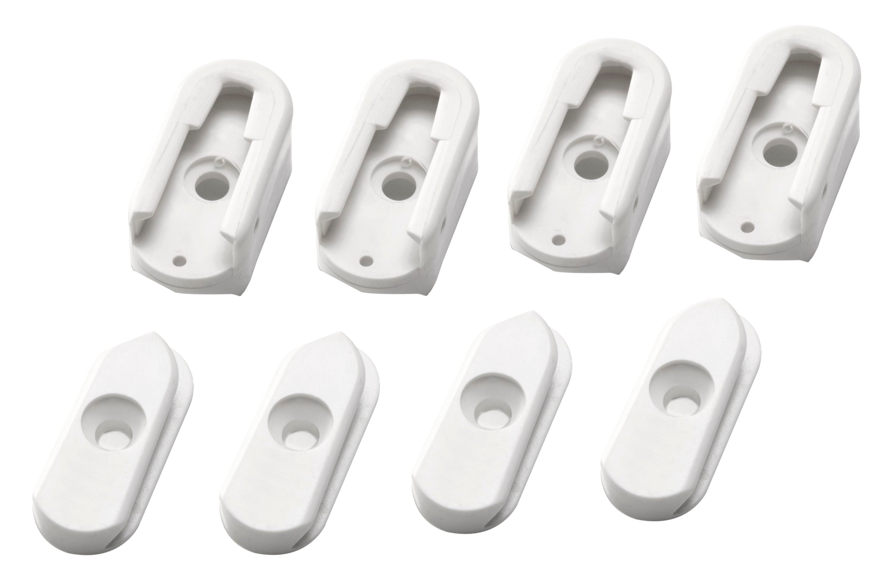 Magnetoplan Halterung – Kunststoff – 14,5 × 10,3 × 2,5 cm – weiss