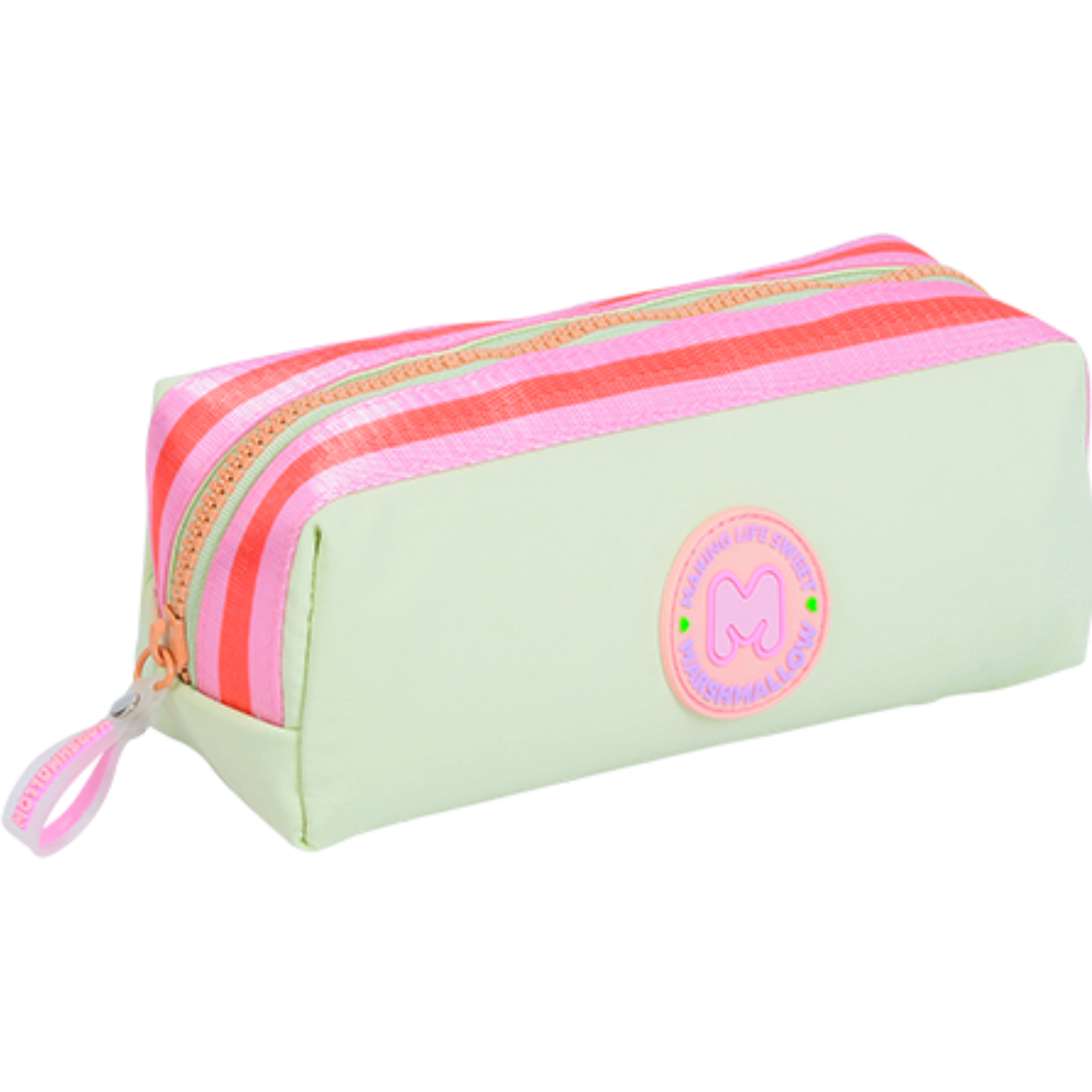 Marshmallow 65522 – Etui, Fresky Lime, Nylon, 8 × 9 × 24 cm