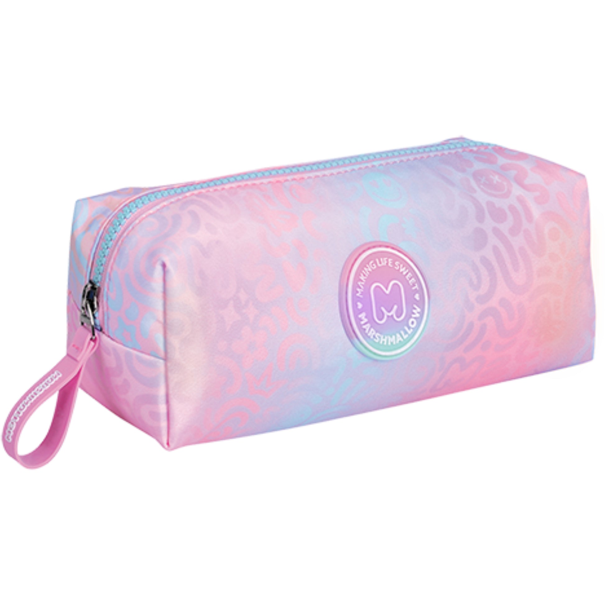 Marshmallow Etui, pink, Nylon, 6 × 10 × 22 cm