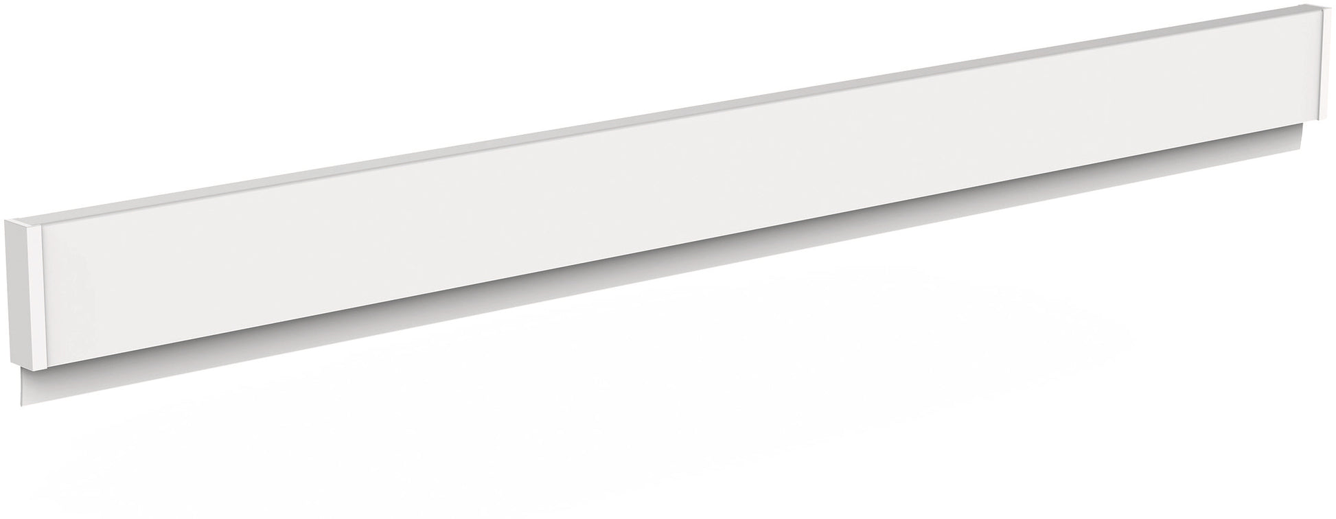 MAULgrip Klemmschiene – zum Anschrauben – Weiss – Aluminium – 1'000 × 50 mm