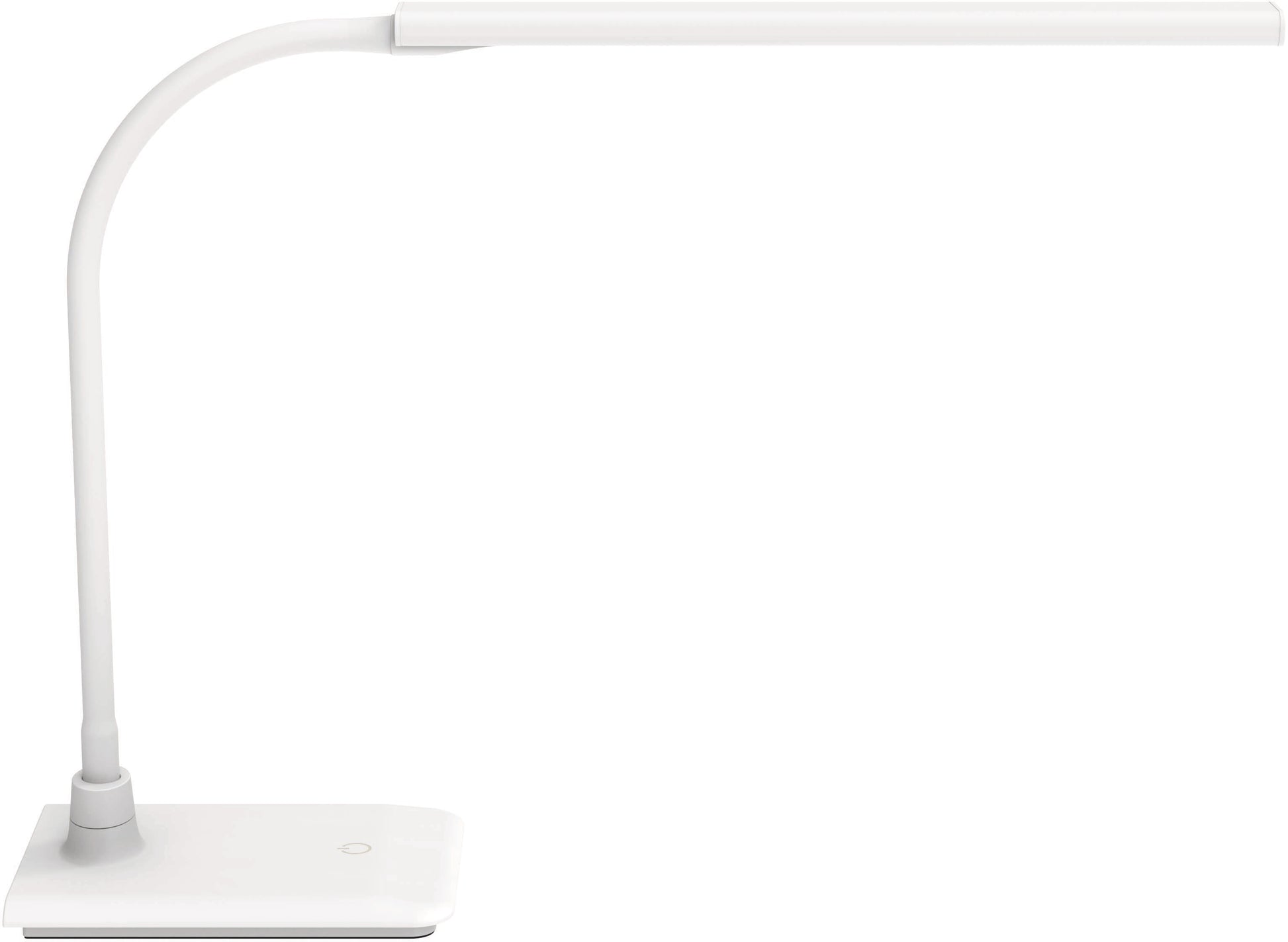 MAUL Tischleuchte MAULpirro 8202702 – LED, dimmbar, 14,0 cm, Flexbereich & Diffusor – Weiss
