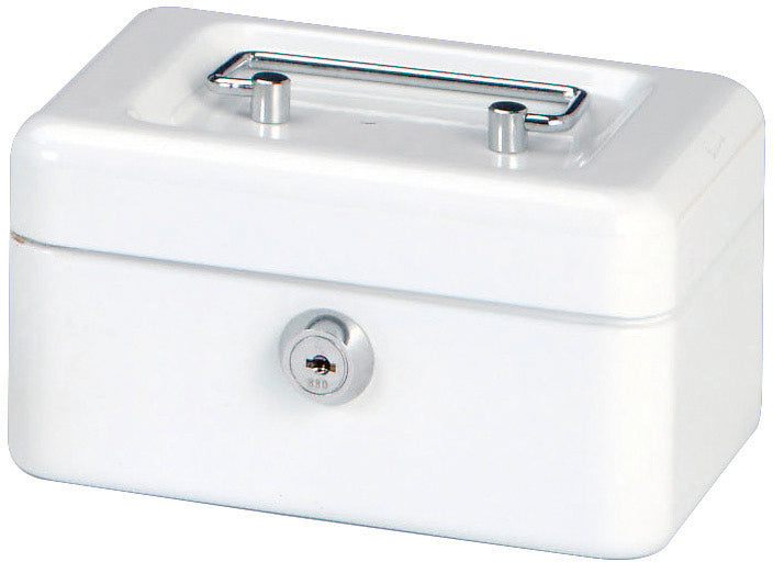 Maul 18280 – Geldkassette, 152 × 125 × 81 mm, weiss