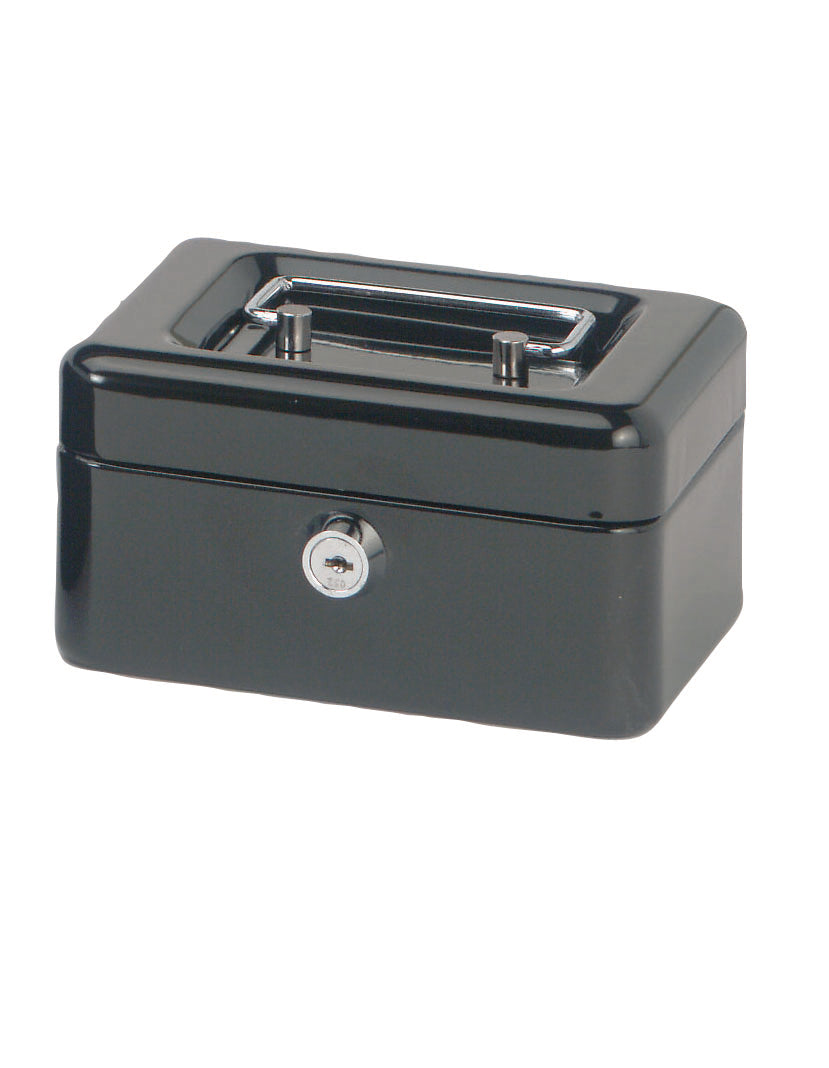 MAUL 18280 – Geldkassette, 152 × 125 × 81 mm, schwarz