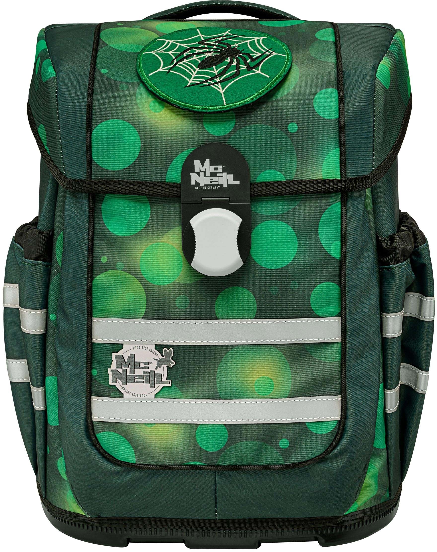 McNeill McOcean – 5-teiliges Schulrucksack-Set, FOREST, 29×42×31 cm, mit abnehmbarem Motivmagnet