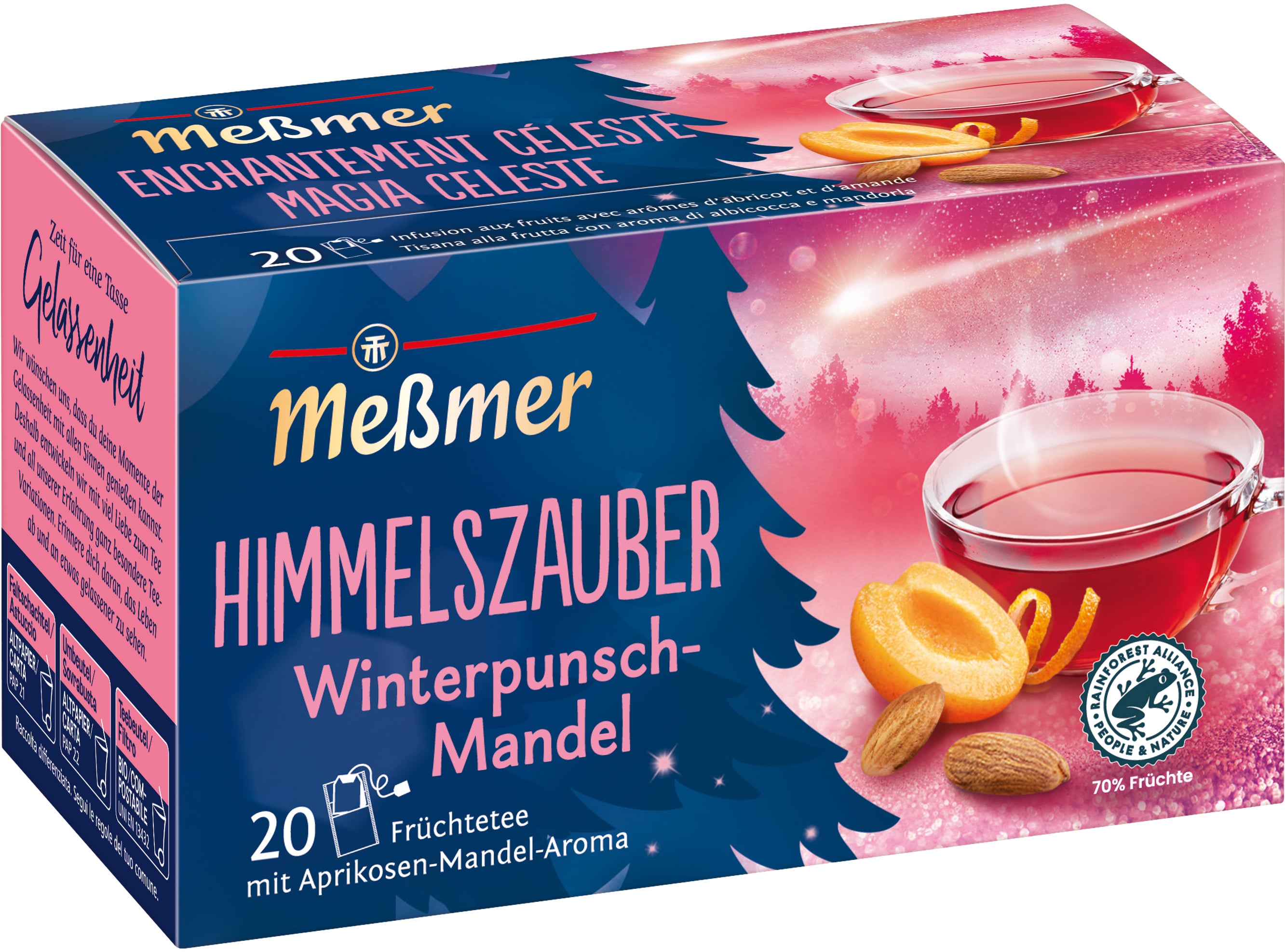 Messmer Früchtetee Himmelszauber – Teebeutel 20 Beutel
