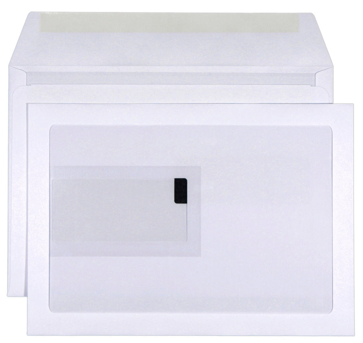 Mettler Couvert C5, Fenster rechts, Nassklebung, ultraweiss, 100 g/m² – Mettler – 500 Stk.
