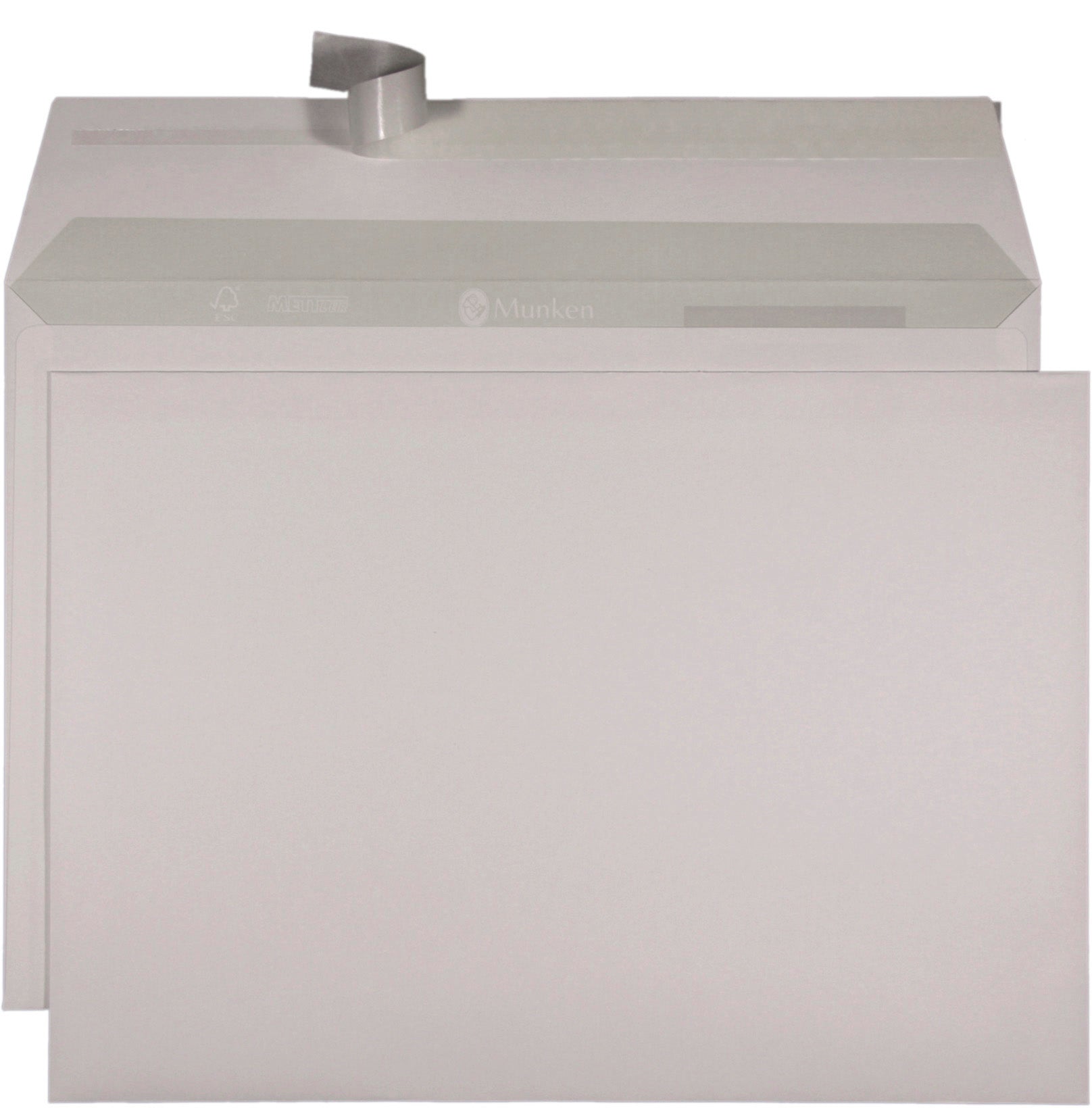 Mettler Couvert C4, ohne Fenster, Haftklebung, weiss, 120 g/m² – Mettler – 250 Stk.