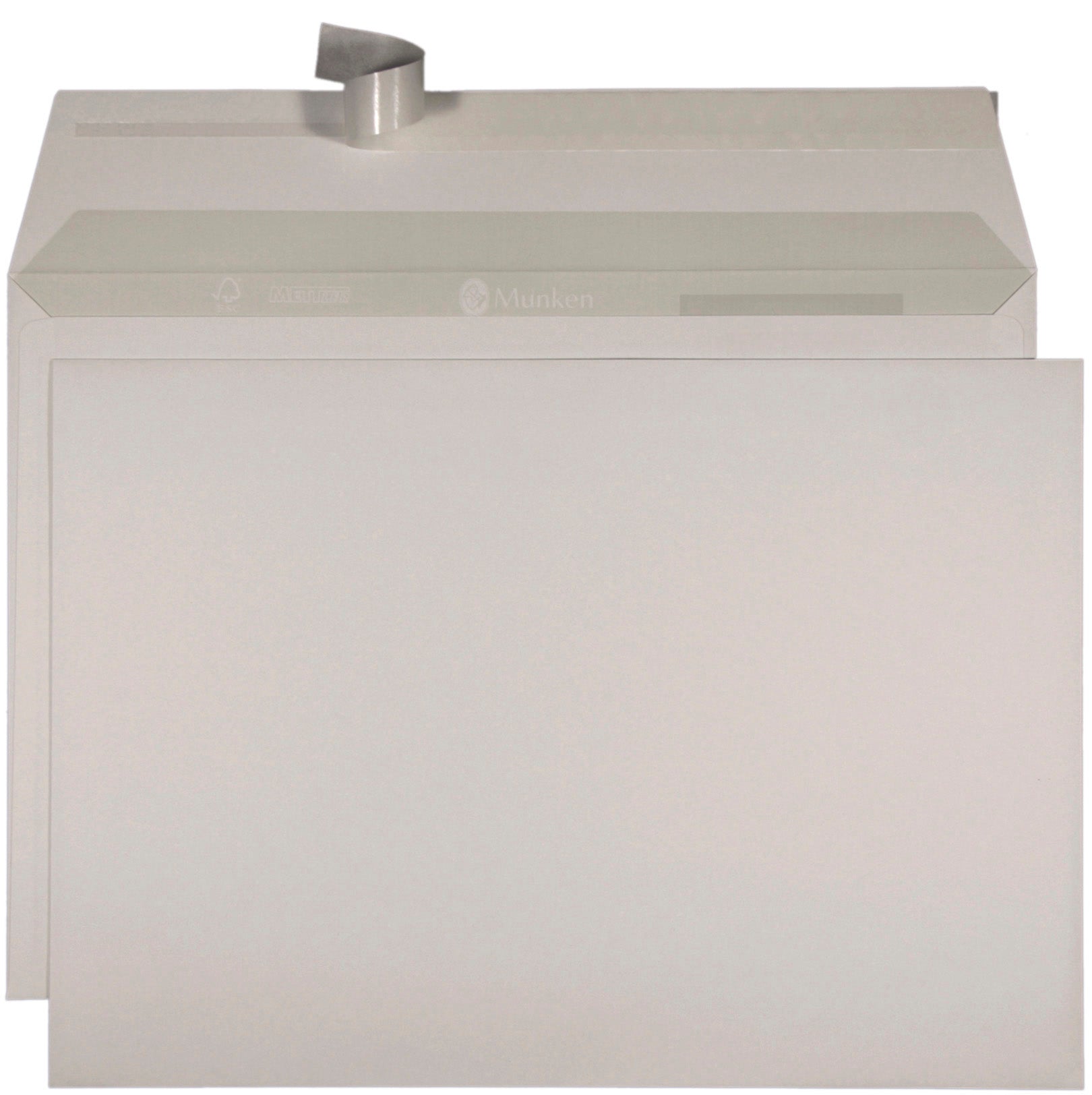 Mettler Couvert C4, ohne Fenster, Haftklebung, weiss, 120 g/m² – Mettler – 250 Stk.