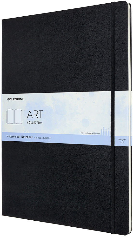 Moleskine Skizzenbuch – A3 – Hardcover – 60 Seiten – Schwarz – für Aquarell