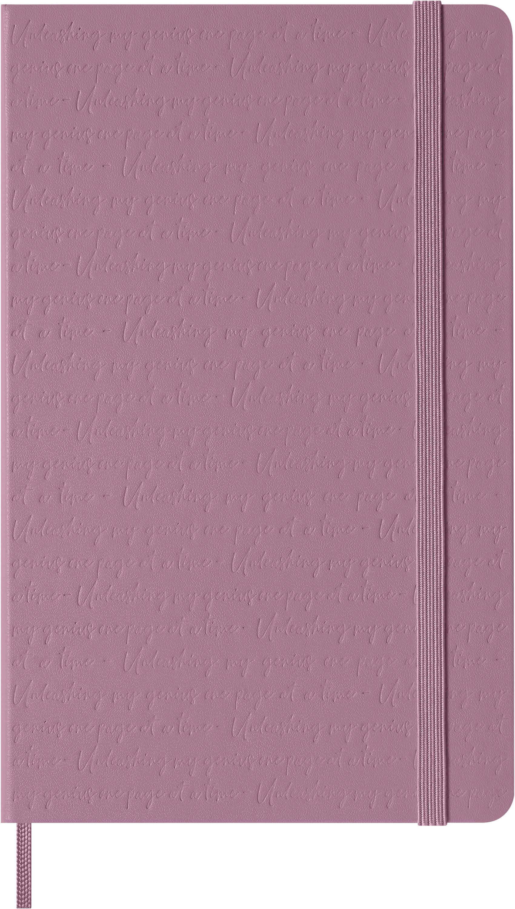 Moleskine Notizbuch – 135 × 211 mm – blanko – 70 g/m² – Hardcover, pink