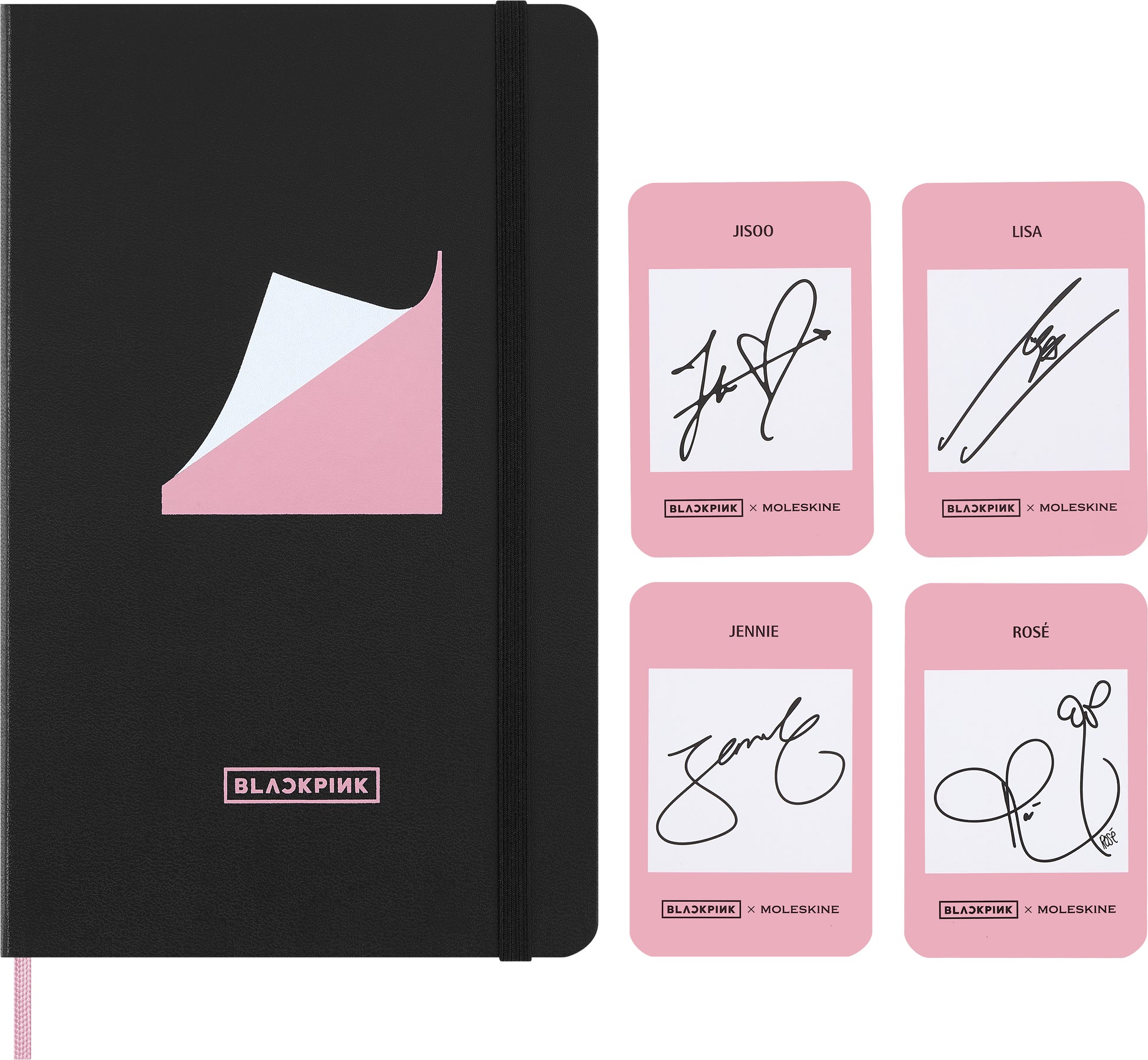 Moleskine Notizbuch – A5 – liniert – 70 g/m² – Hardcover, Gummiband, Lesezeichenband – schwarz – FSC