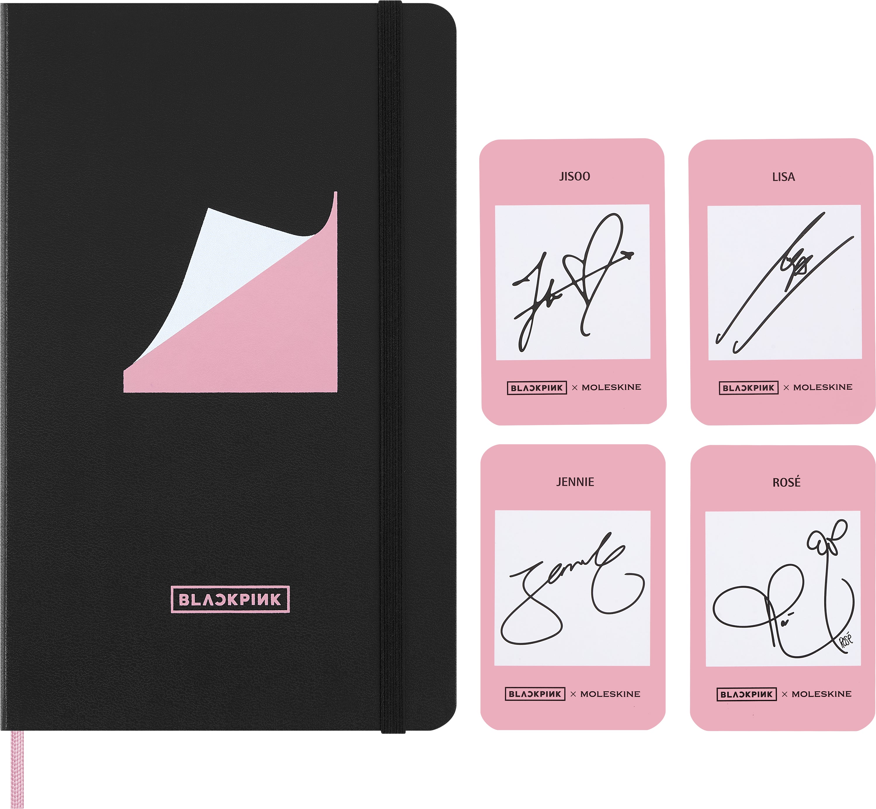 Moleskine Notizbuch – A5 – liniert – 70 g/m² – Hardcover, Gummiband, Lesezeichenband – schwarz – FSC
