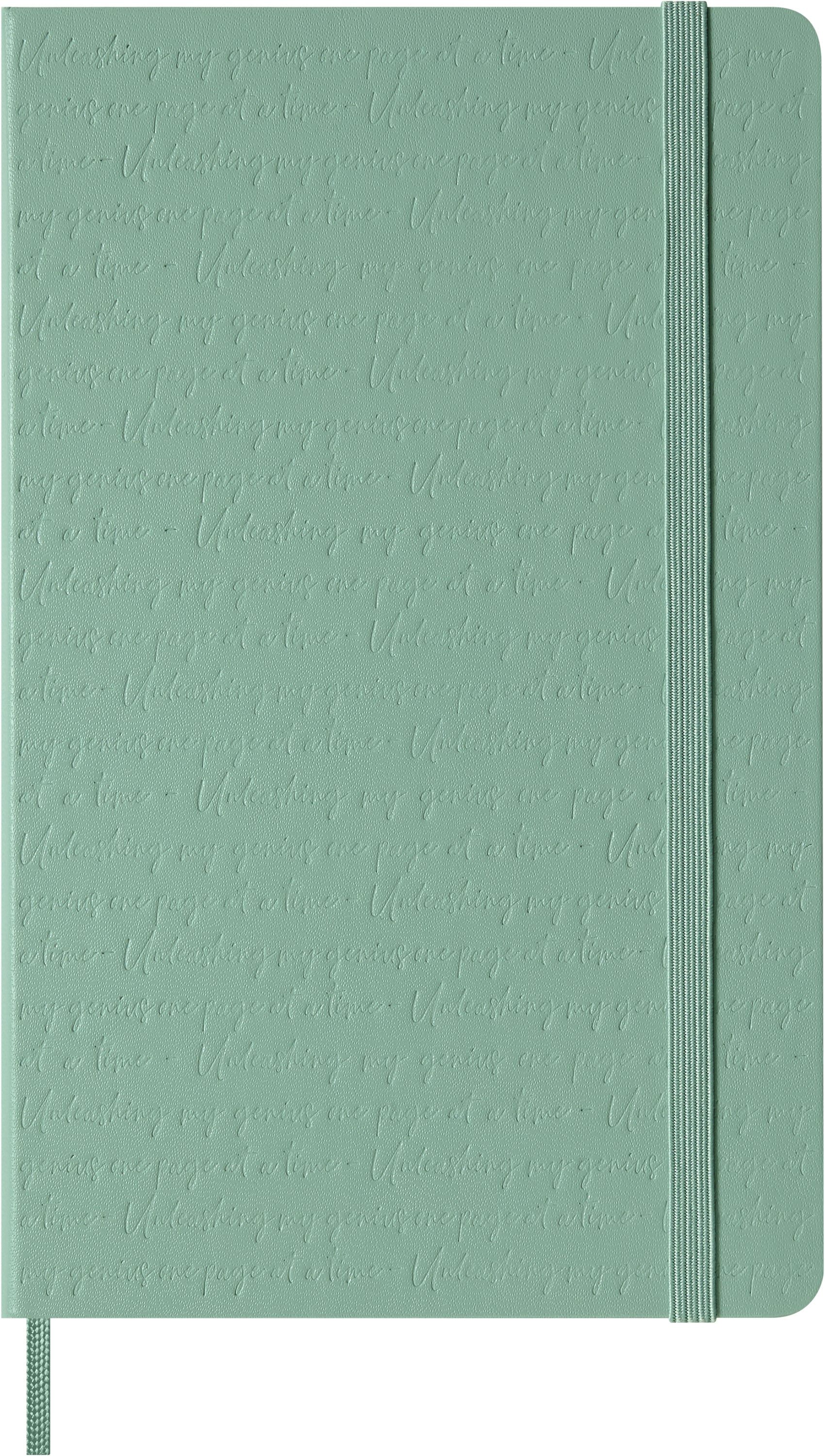 Moleskine Classic Notizbuch – A5 – liniert – 70 g/m² – Hardcover, Gummiband, Lesezeichen – Salbeigrün