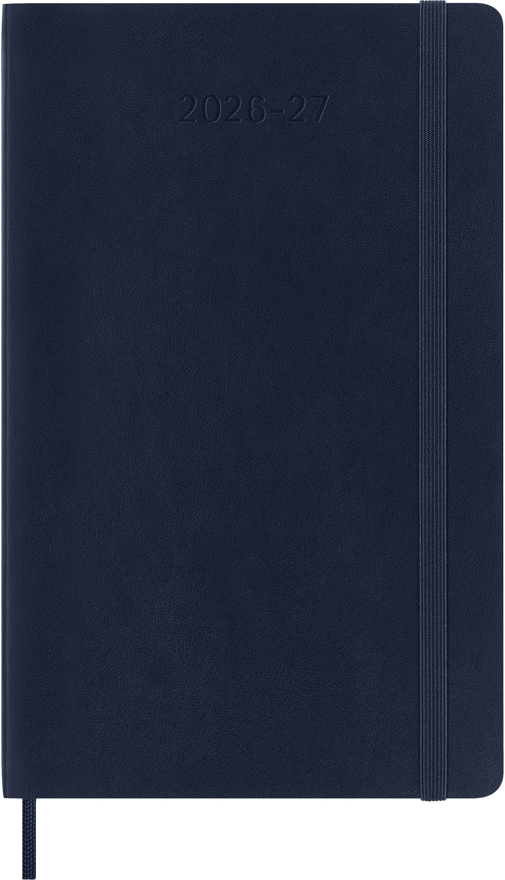 Moleskine DSB2018WN – Wochenagenda Jul 2026–Dez 2027, 1 Woche/1 Seite, 13,2 × 21,2 cm, Softcover, Saphir
