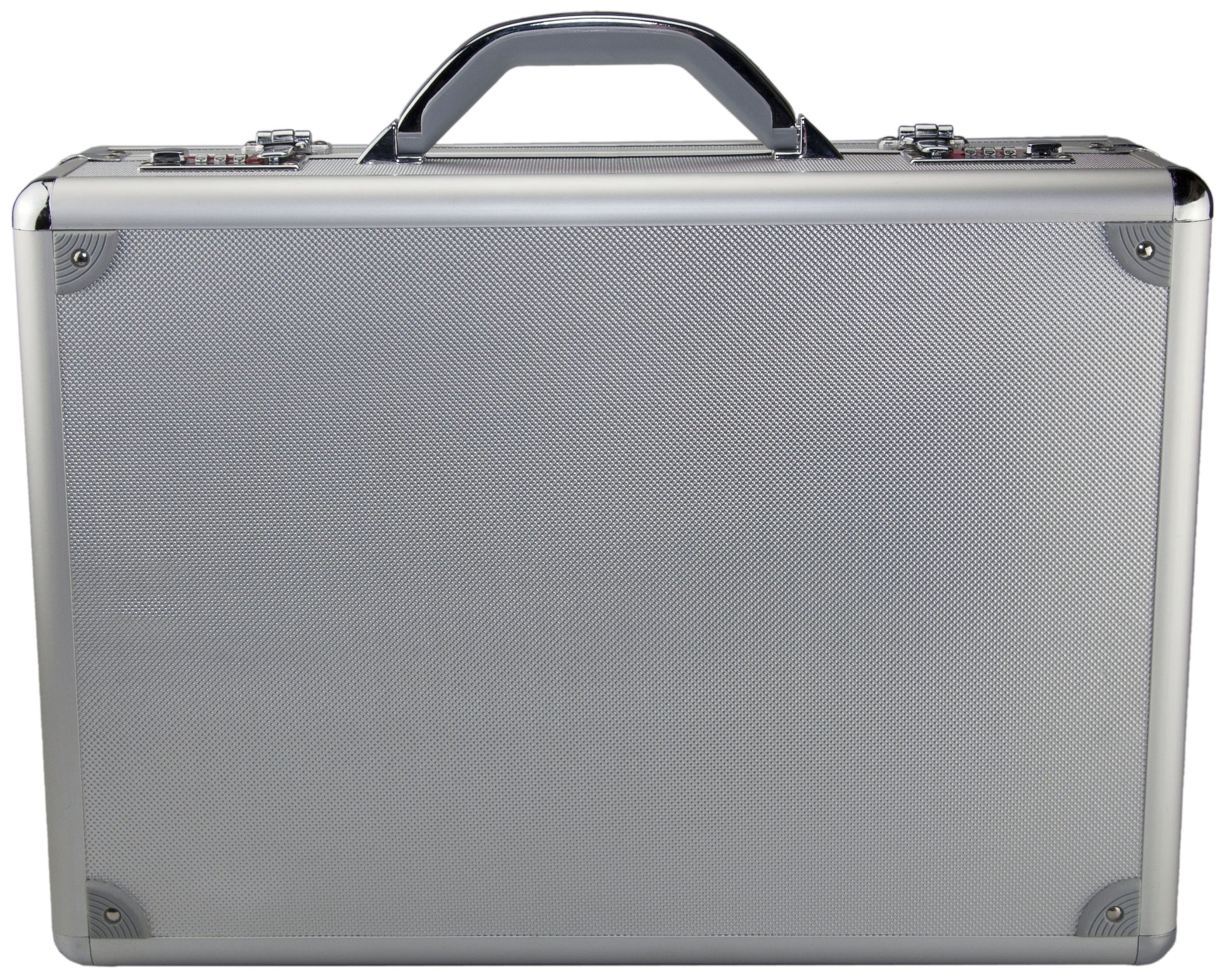 Monolith 2276 – Pilotenkoffer, Aluminium, Silber, 38,5 × 16 × 49 cm