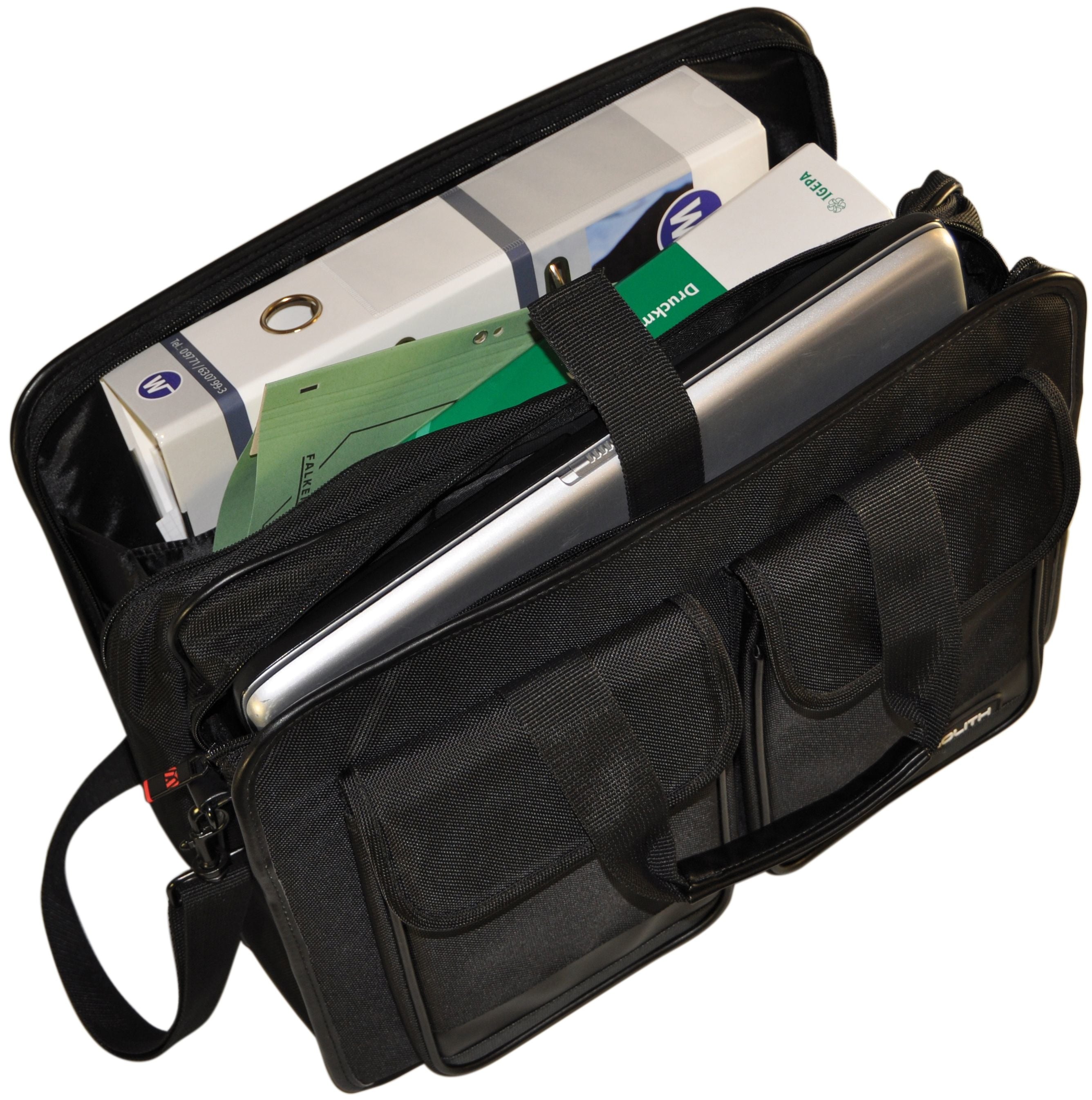 Monolith Notebook-Tasche – Schwarz