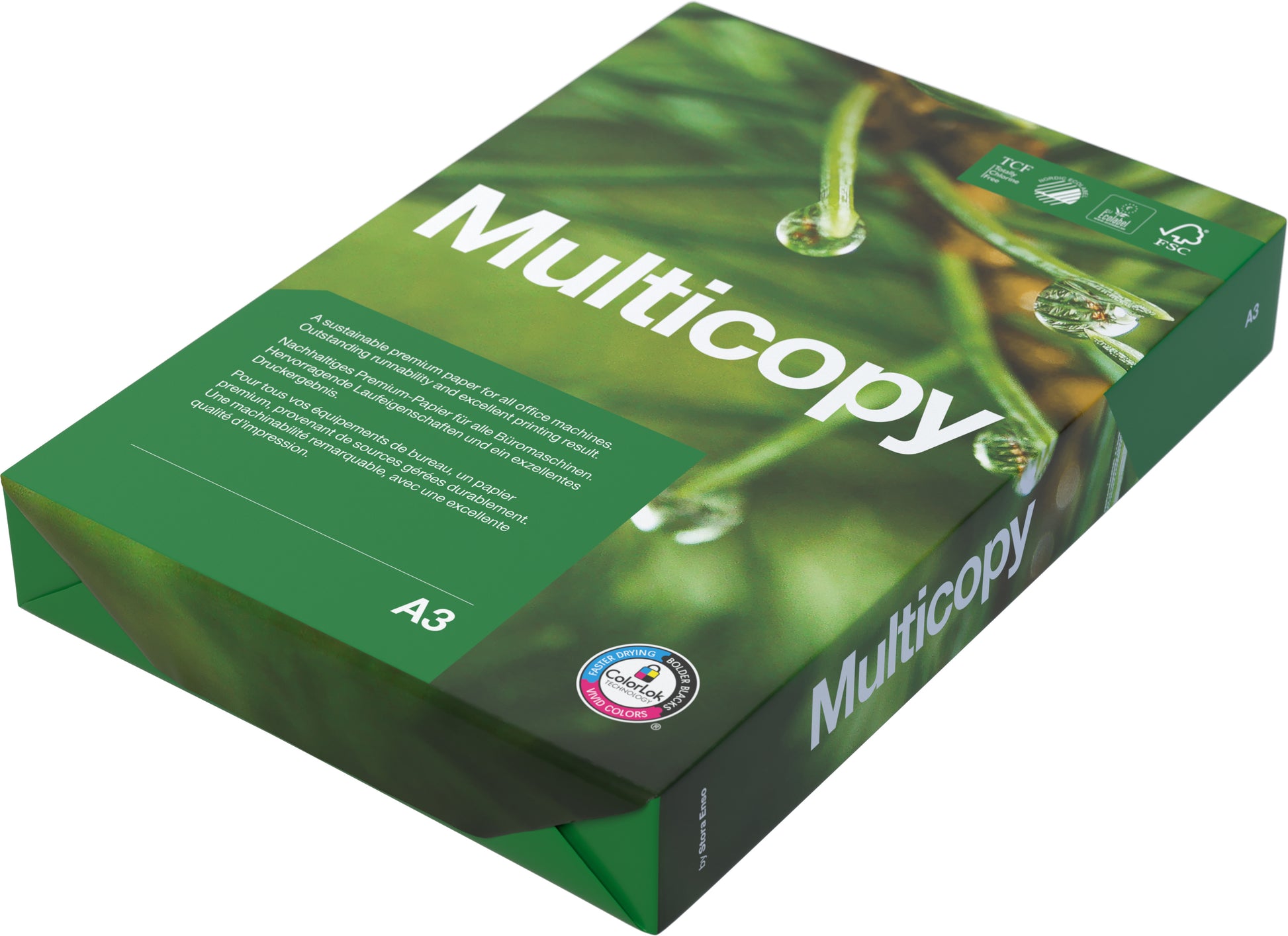 MultiCopy Kopierpapier Weiss – A3, 80 g/m², 500 Blatt