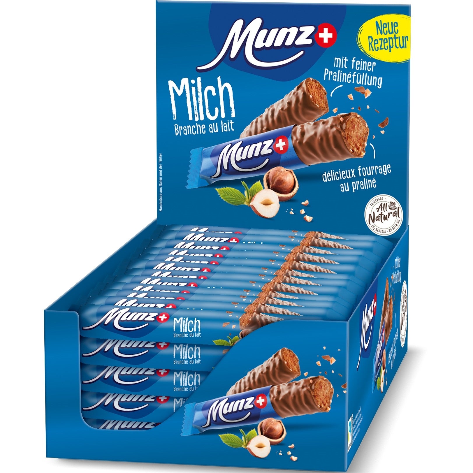 Munz Prügeli Schokoriegel – Milch – 1,935 kg