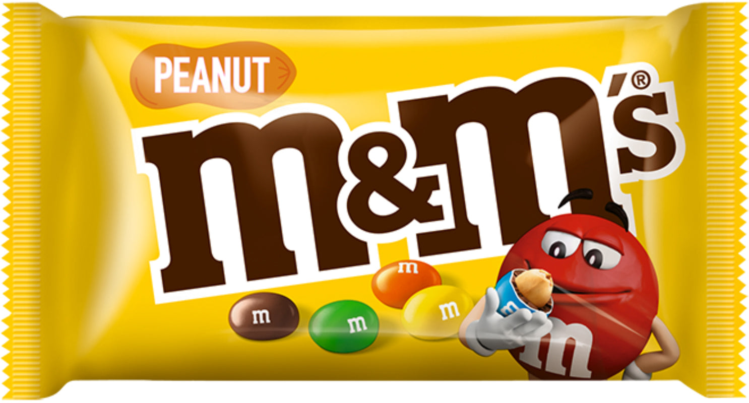 Metzger & Mendle M&M’s Schokolinsen – Erdnuss – 24 × 45 g