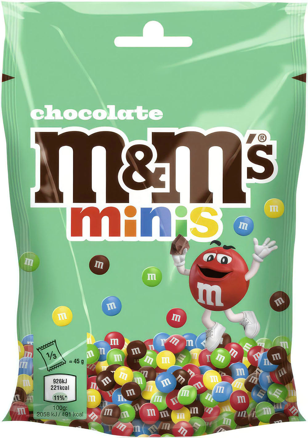 Metzger & Mendle M&M's Minis Schokolinsen – Schokolade – 135 g