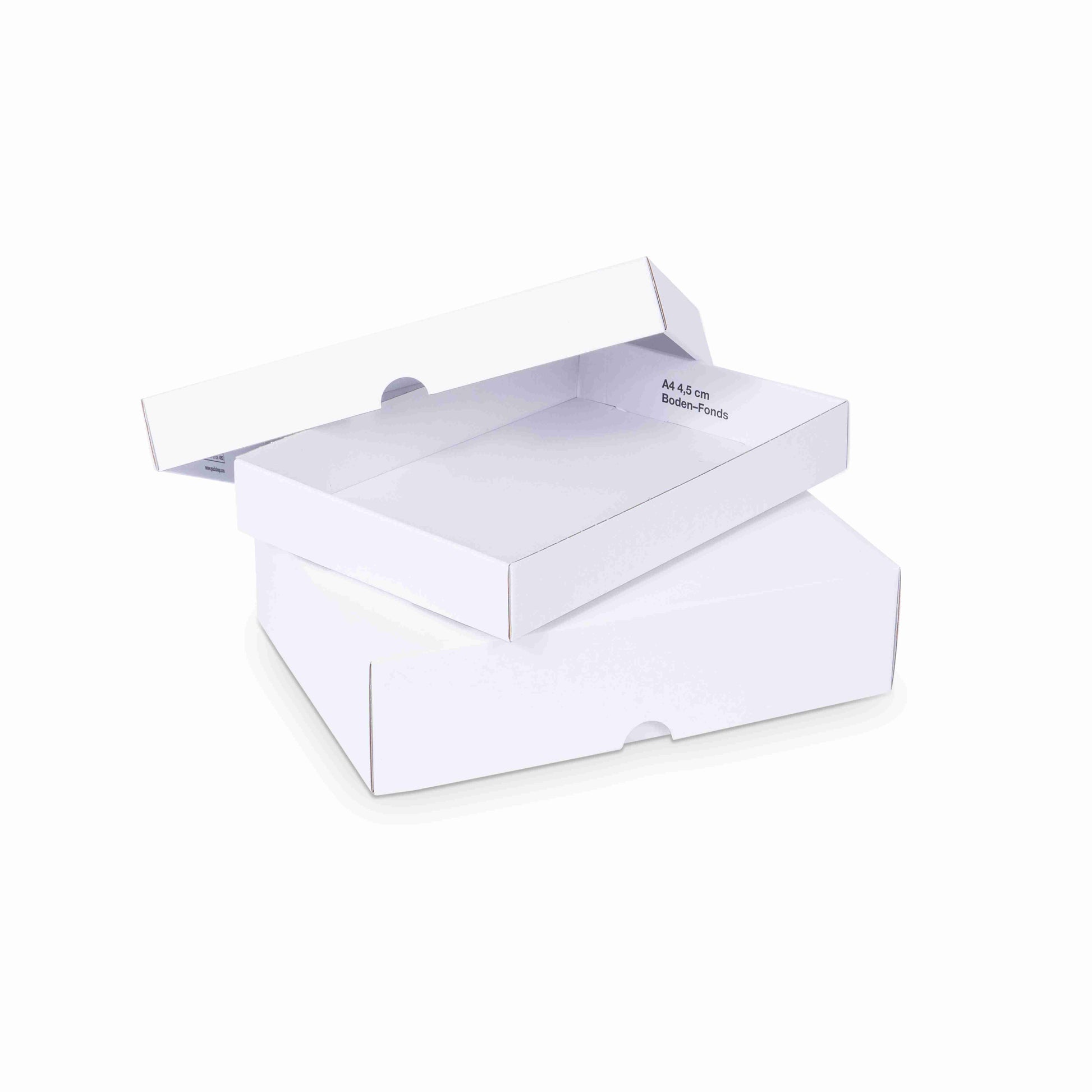 Model Stulpschachtel – 302 × 215 × 80 mm, weiss – 1 Stk.