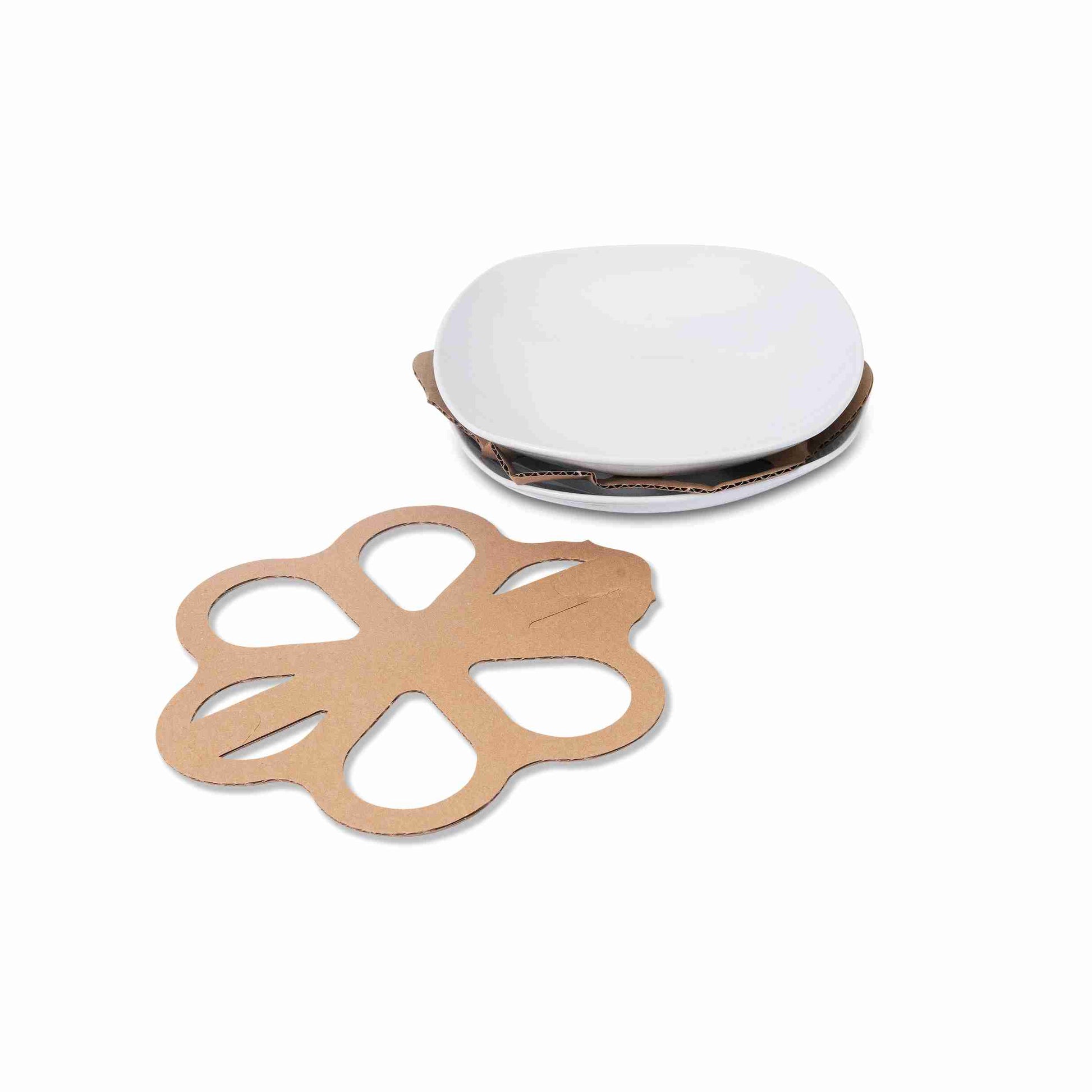 Einlagekarton – 245 × 245 mm – Karton – braun – 1 Stk., ab 10 Stk.