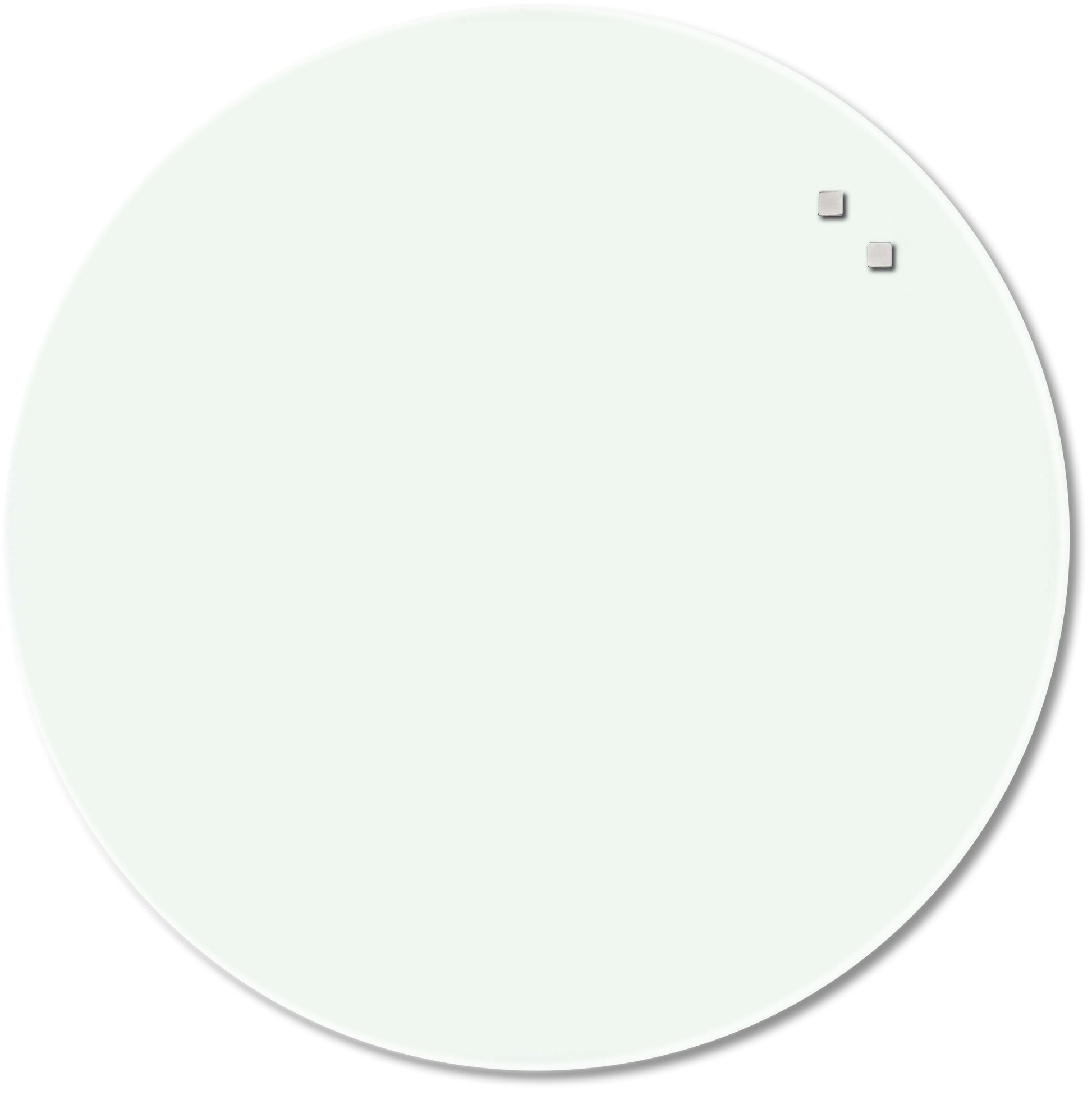 Naga 10602 Glasboard – weiss, magnetisch – Ø 49,2 cm