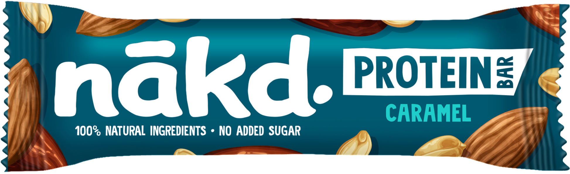 NAKD Proteinriegel – Karamell – 16 × 44 g