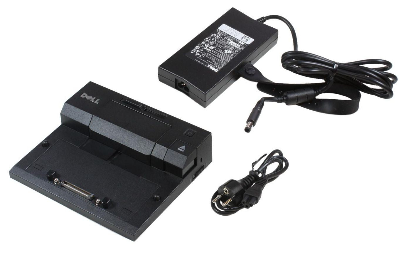 DELL E-Port Simple USB3 Dockingstation – 1× VGA, 2× USB-A, für Latitude E6500/E6400/E5500