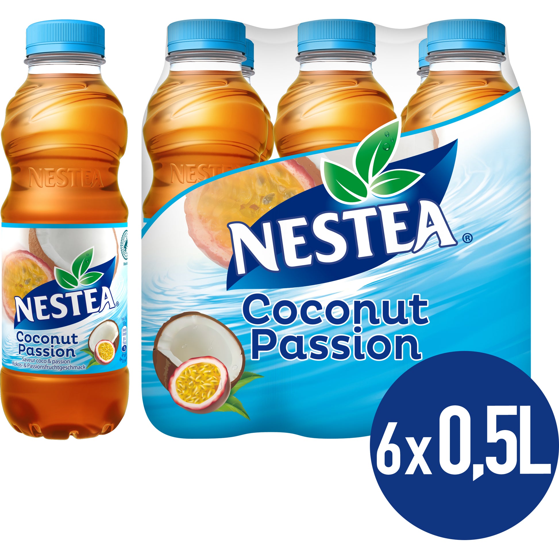 Nestle NESTEA – Ice Tea, Passionsfrucht & Kokosnuss – 5 dl