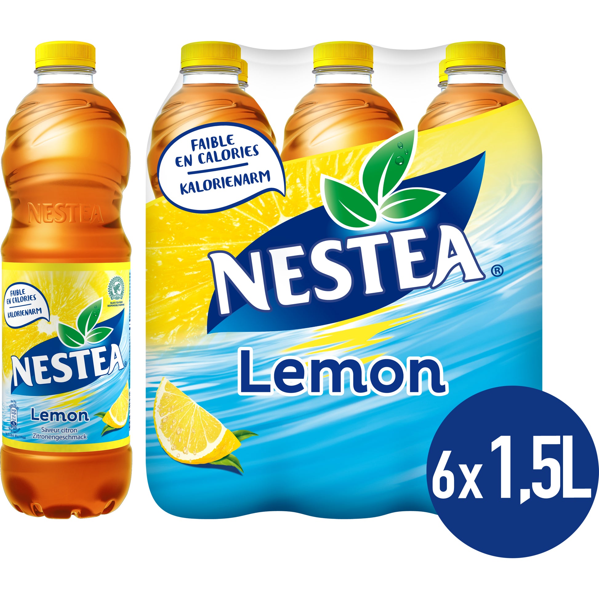 Nestle NESTEA – Ice Tea, Zitrone – 1,5 l