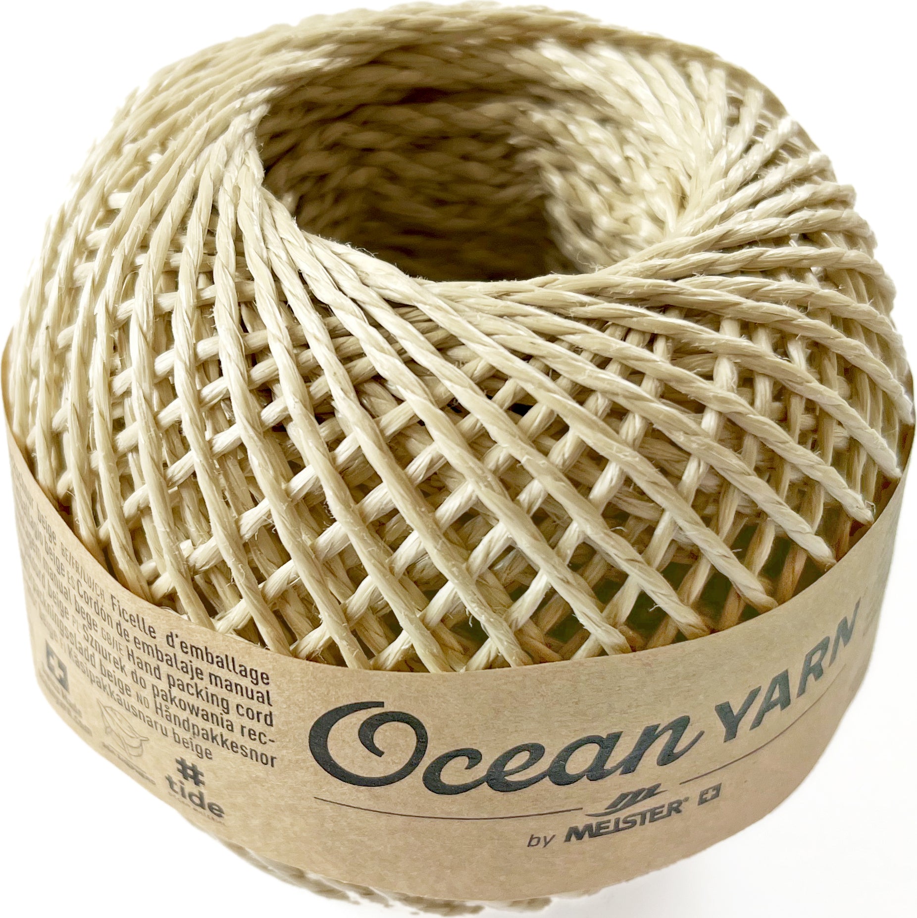 Neutral Schnur – Ø 2 mm, 100 m, PP, beige